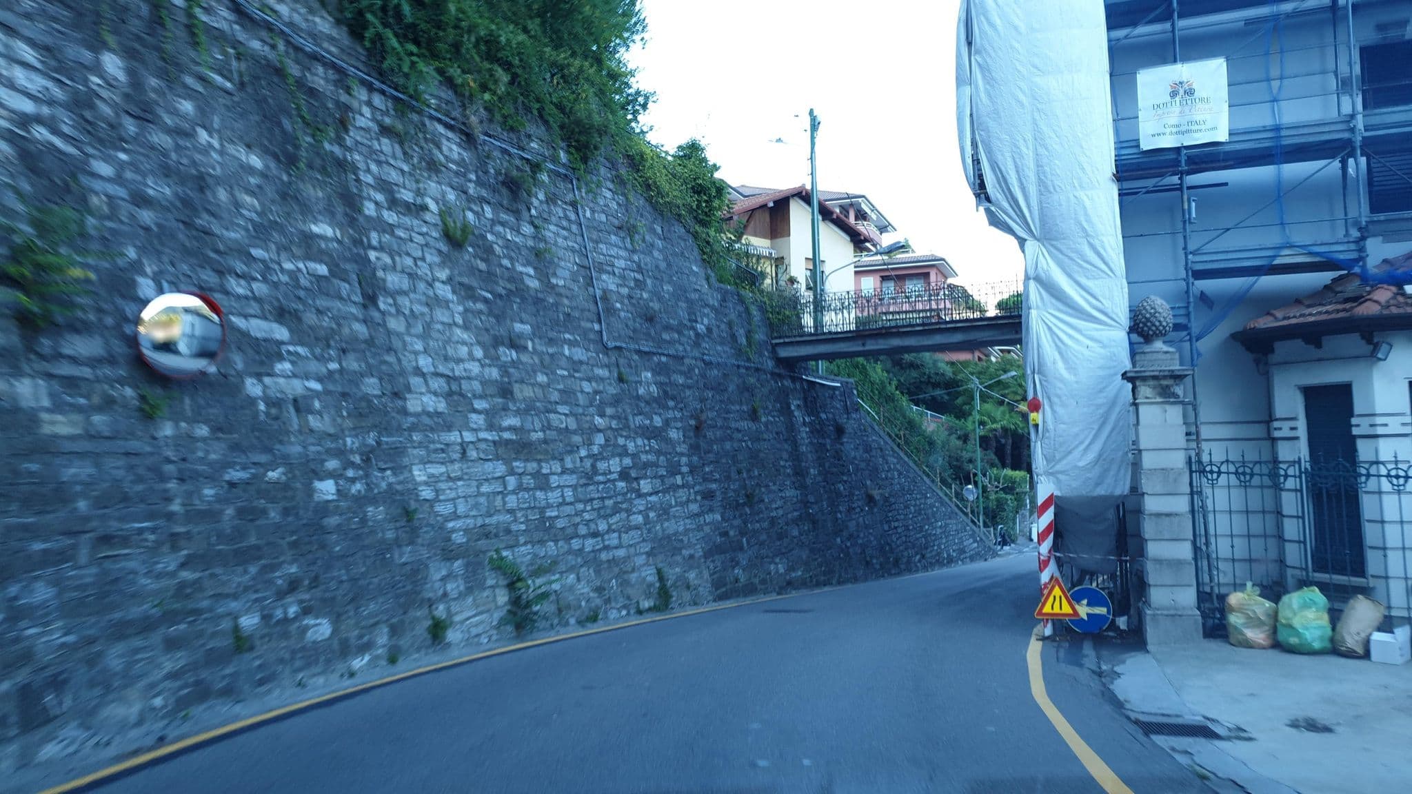 Street view near Lake Como Il Flat, Cernobbio — © jopparn (CC BY-SA · Mapillary)
