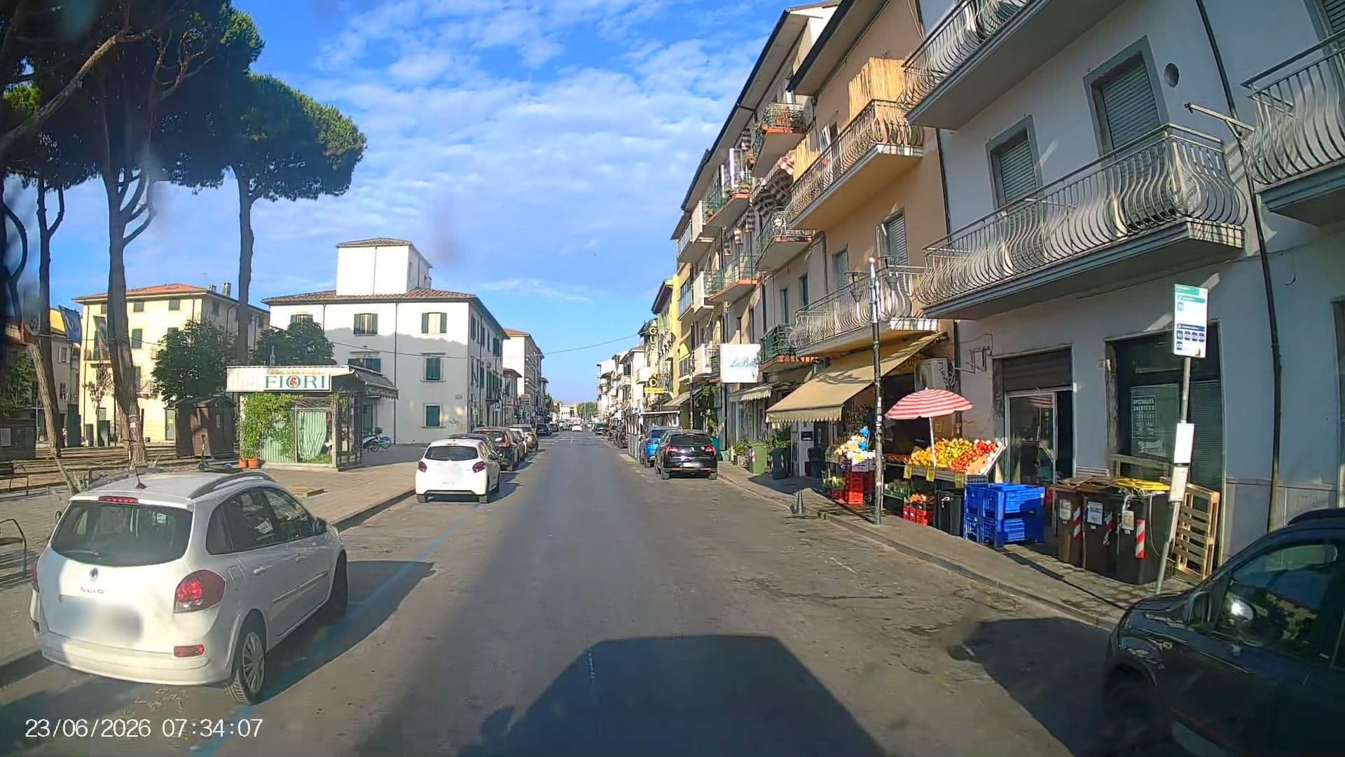 Street view near Lupori Hotel Viareggio, Viareggio — © renaultgt (CC BY-SA · Mapillary)