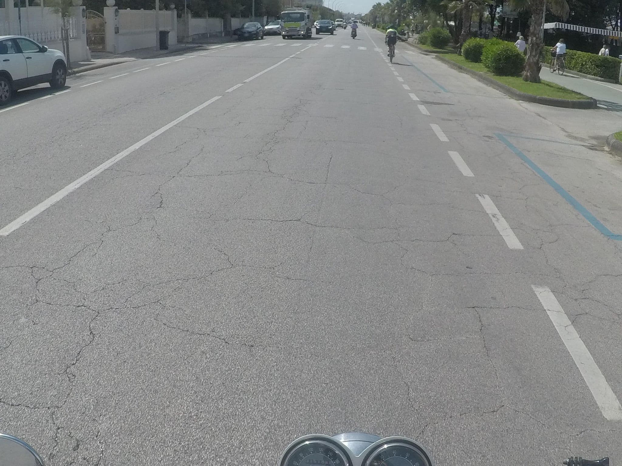 Street view near Happy Hotel, Pietrasanta — © cxc (CC BY-SA · Mapillary)