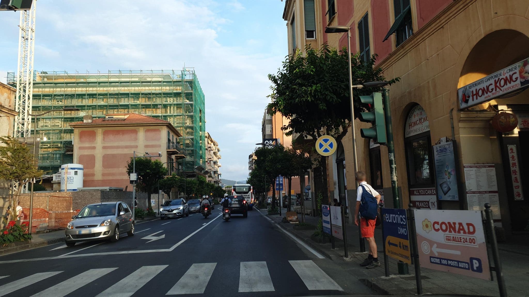 Street view near Hotel Doria SAS di Zatta Ivan, Chiavari — © jopparn (CC BY-SA · Mapillary)