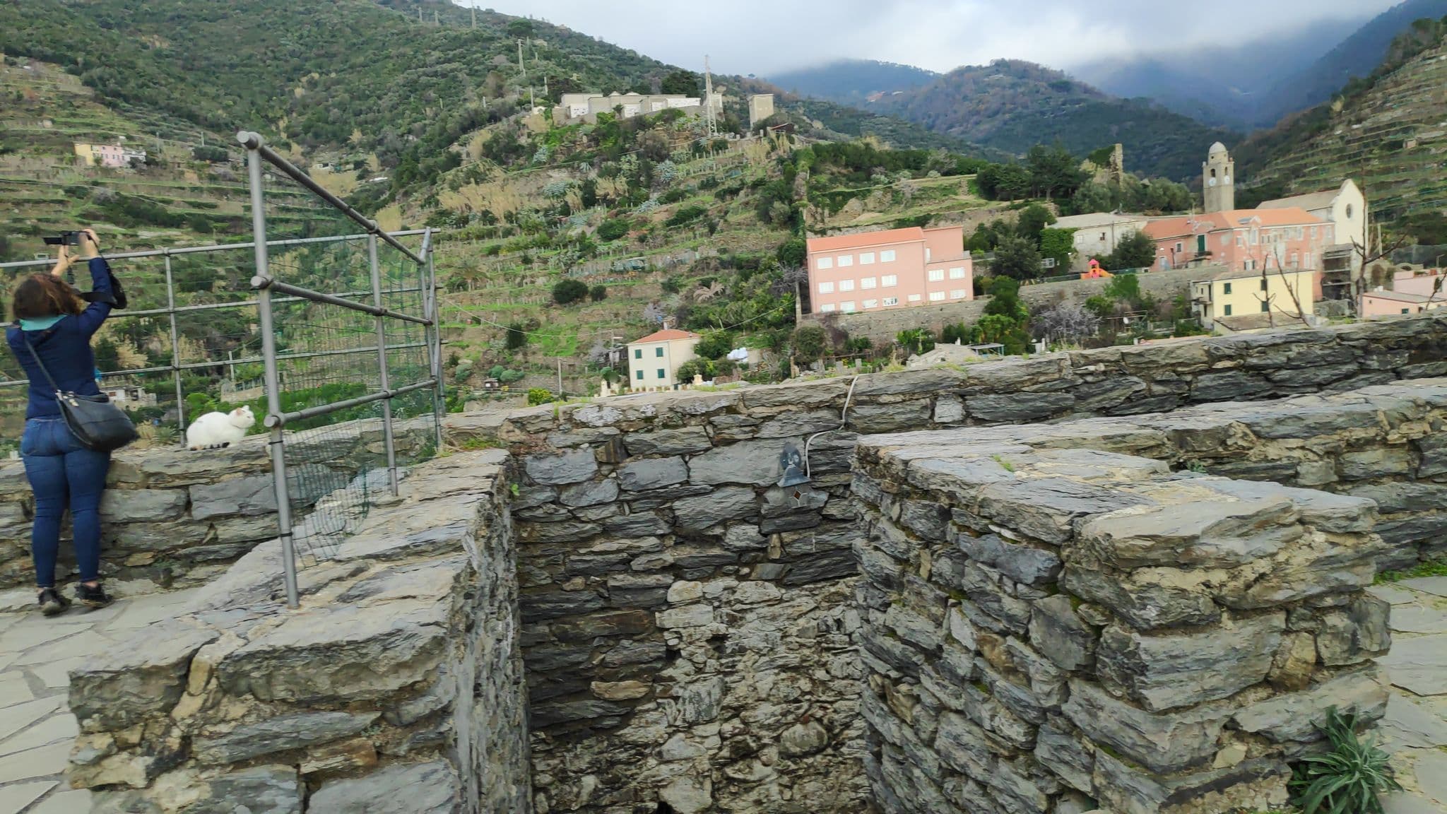 Street view near Lassu Apartment with View, Monterosso al Mare — © marcuscalabresus (CC BY-SA · Mapillary)