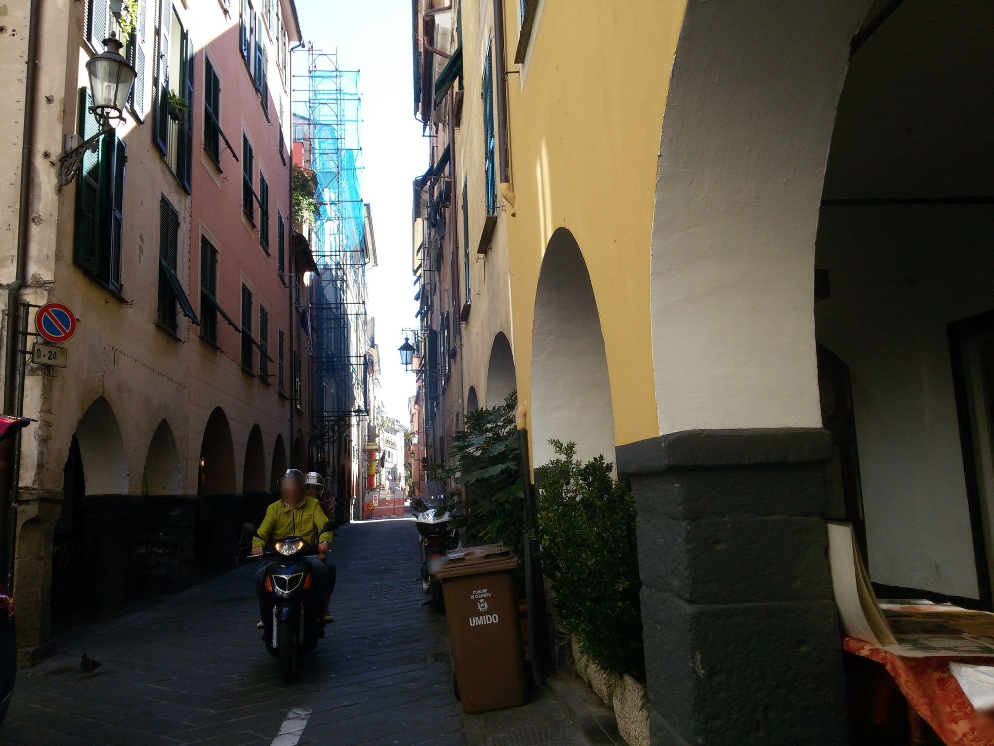 Street view near Antico Borgo, Chiavari — © ale_zena_it (CC BY-SA · Mapillary)