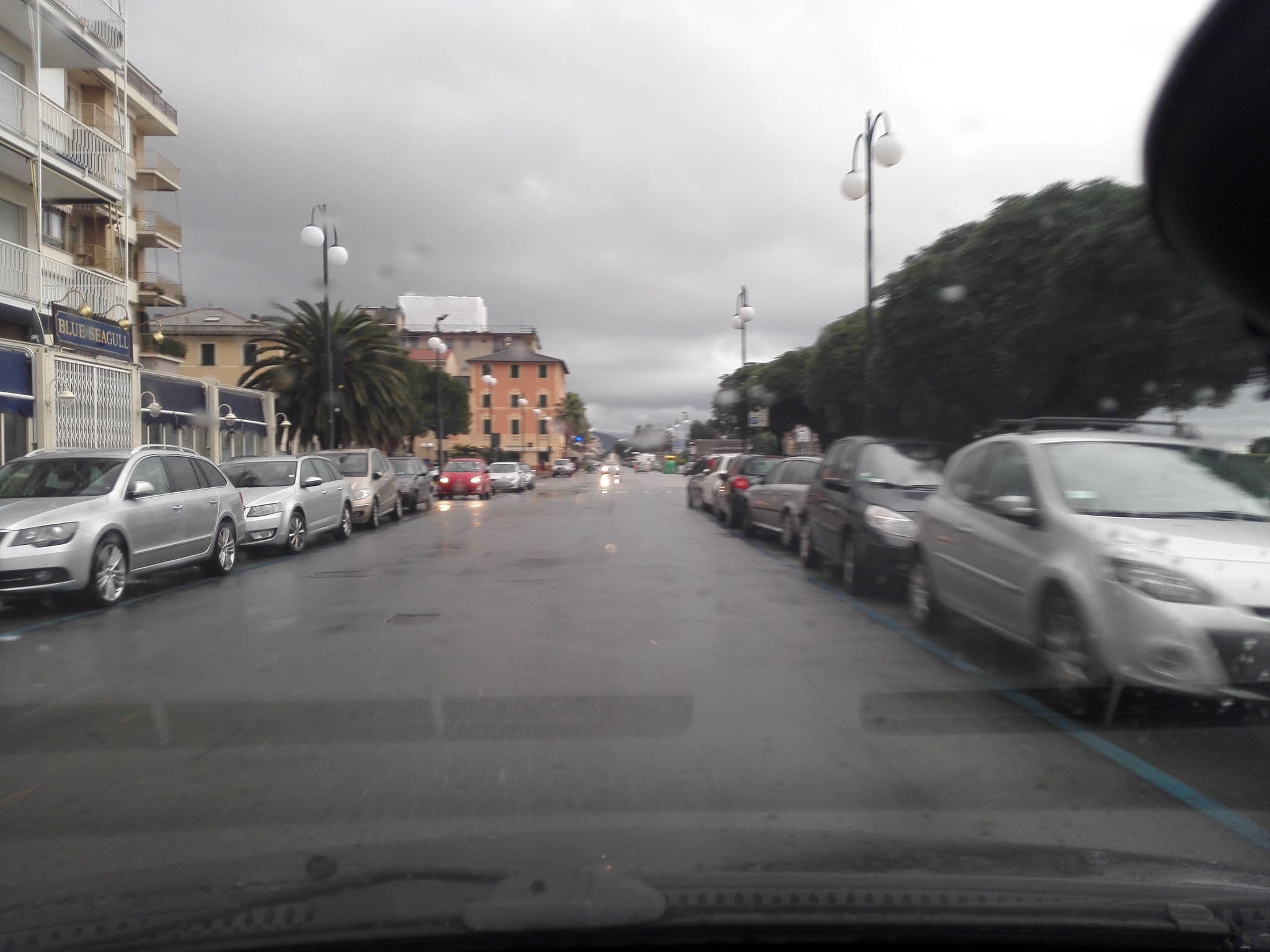 Street view near Bar Blue Seagull di Porta Antonietta, Chiavari — © albialbi (CC BY-SA · Mapillary)