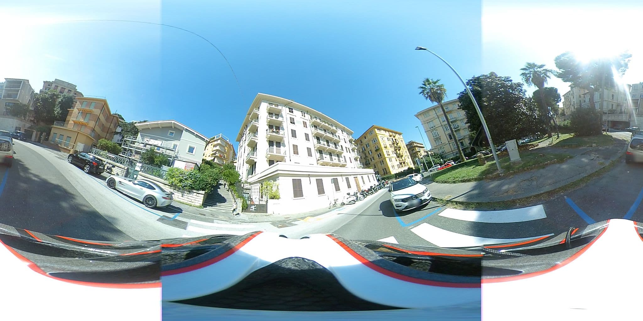 Street view near Casa Palmira, La Spezia — © klimakas (CC BY-SA · Mapillary)