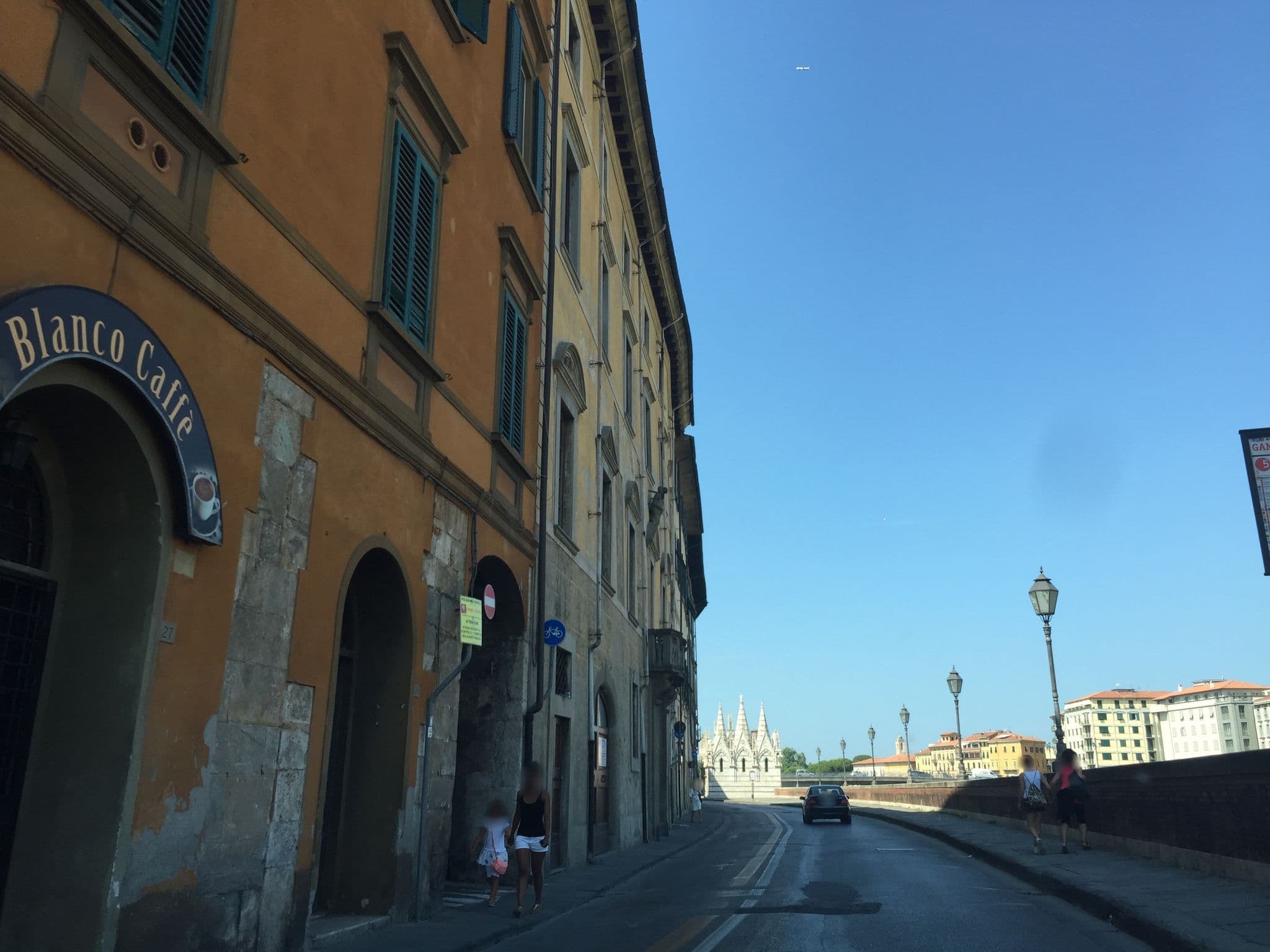 Street view near AwesHomeItaly - Lungarno Bellavista Penthouse, Pisa — © mapillary_service (CC BY-SA · Mapillary)