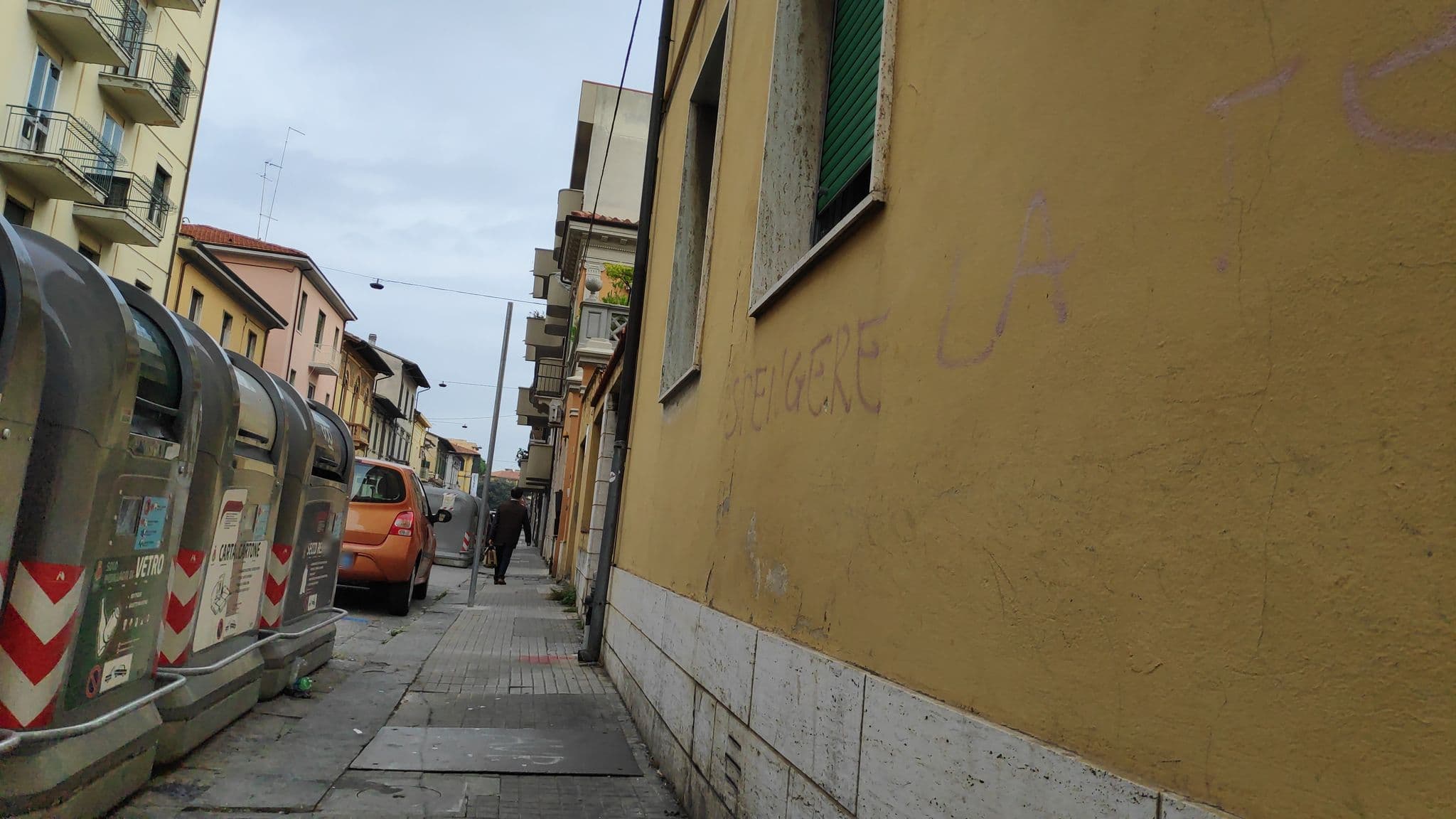 Street view near Hostel City, Pisa — © dkocich (CC BY-SA · Mapillary)