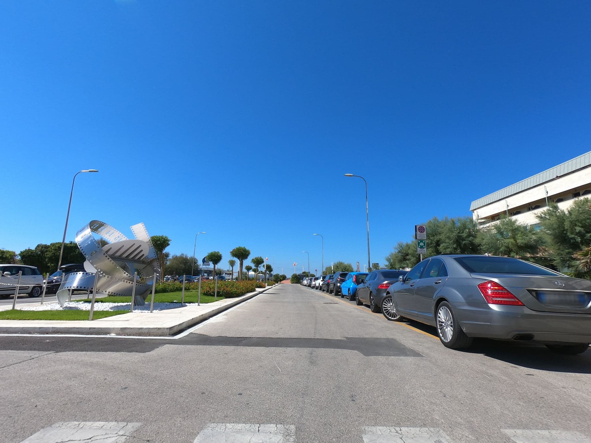 Street view near Gran H. Continental, Tirrenia — © momix (CC BY-SA · Mapillary)