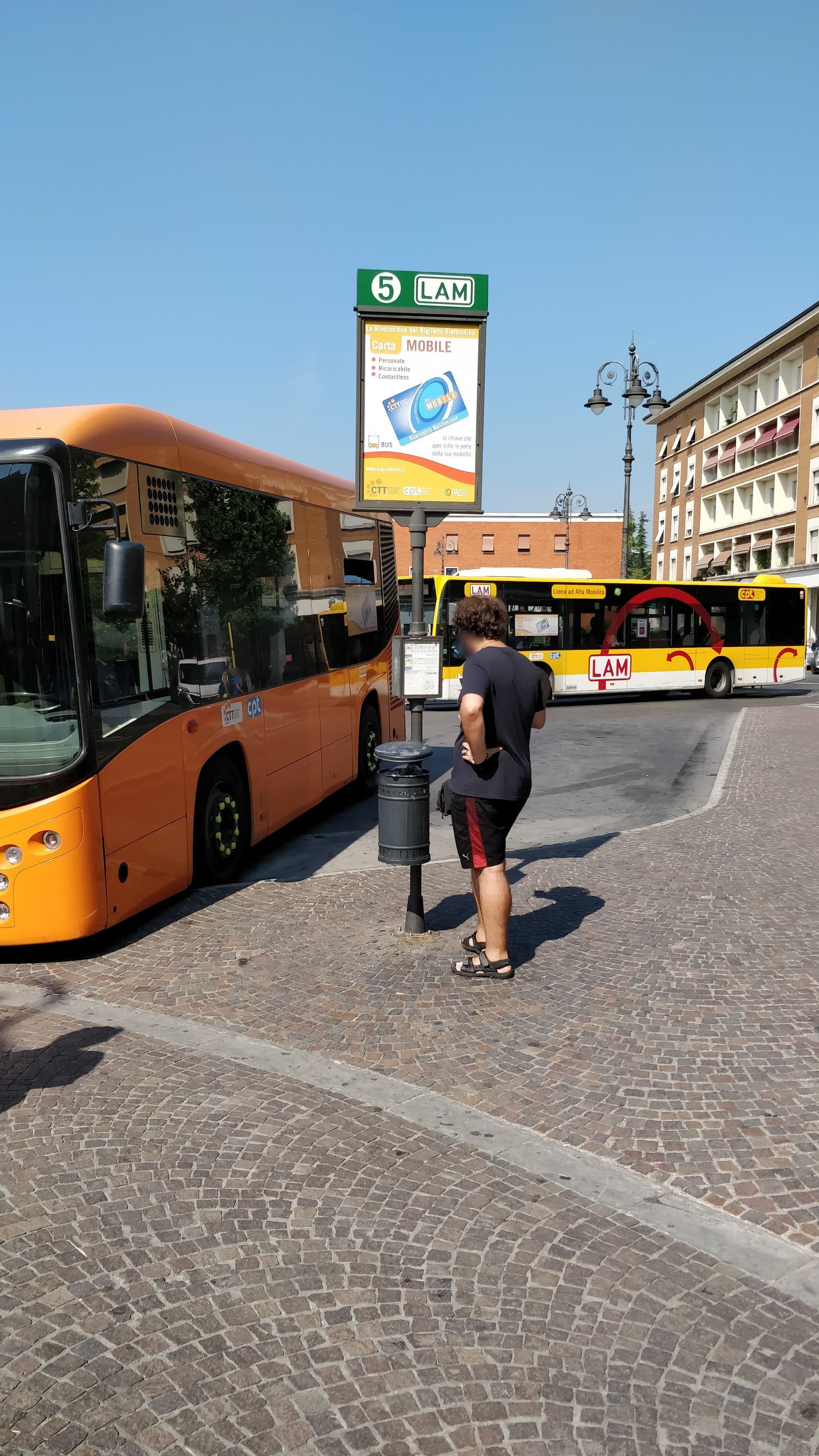 Street view near Stazione22 Bed & Breakfast, Pisa — © overflorian (CC BY-SA · Mapillary)