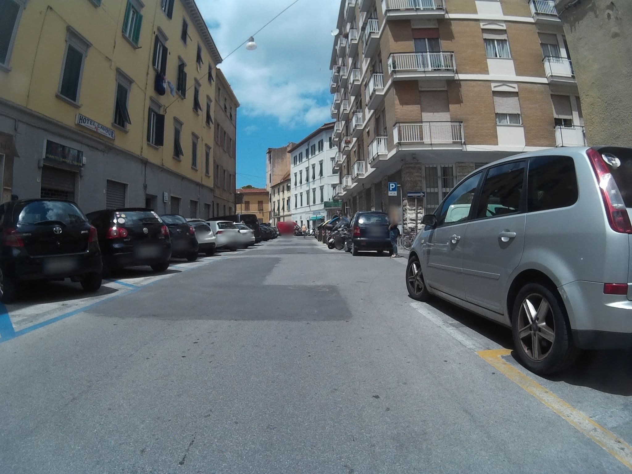 Street view near Hotel Cavour Livorno, Livorno — © momix (CC BY-SA · Mapillary)