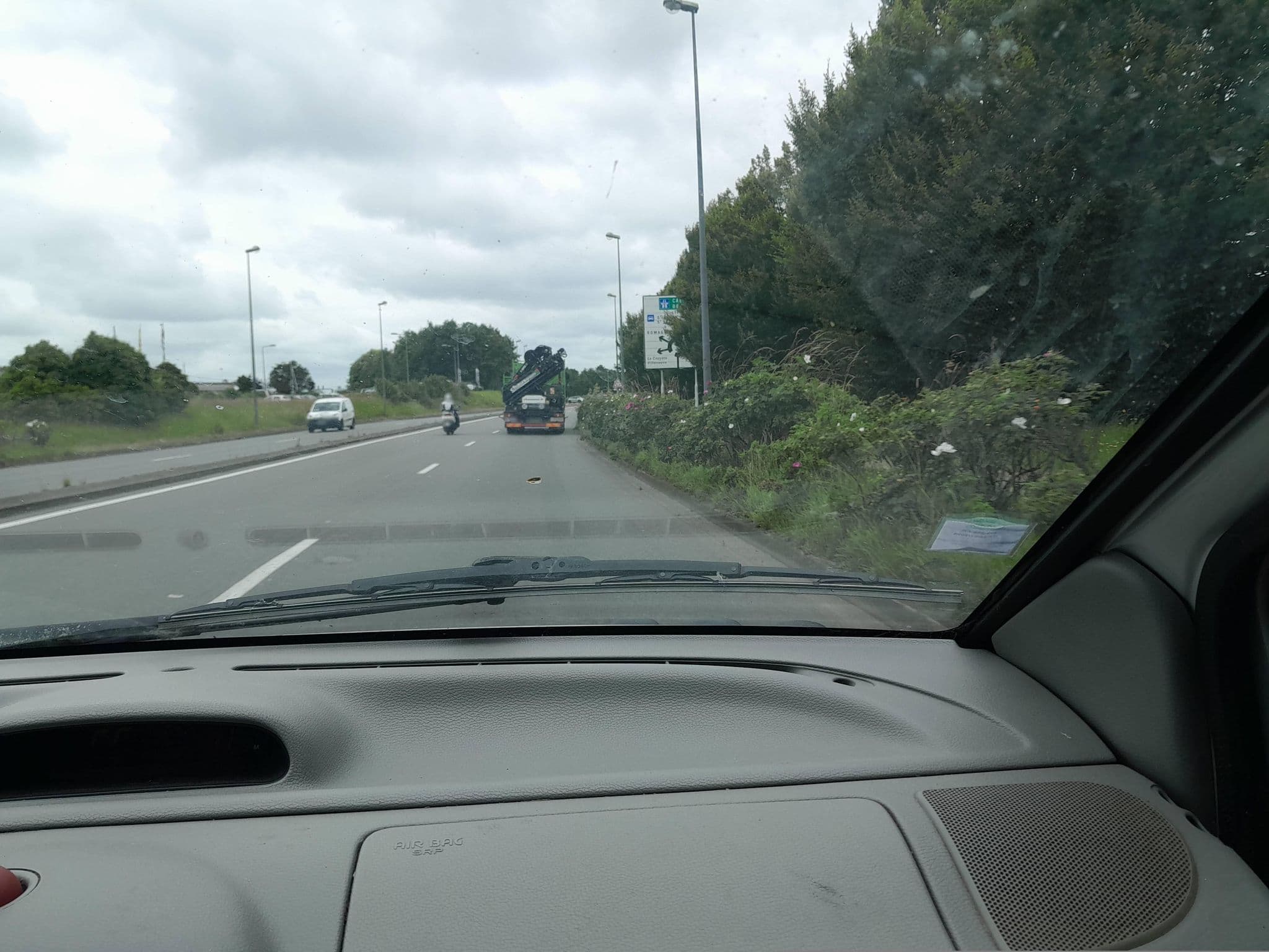 Street view near Brit Hotel, Lécousse — © hautetension08 (CC BY-SA · Mapillary)