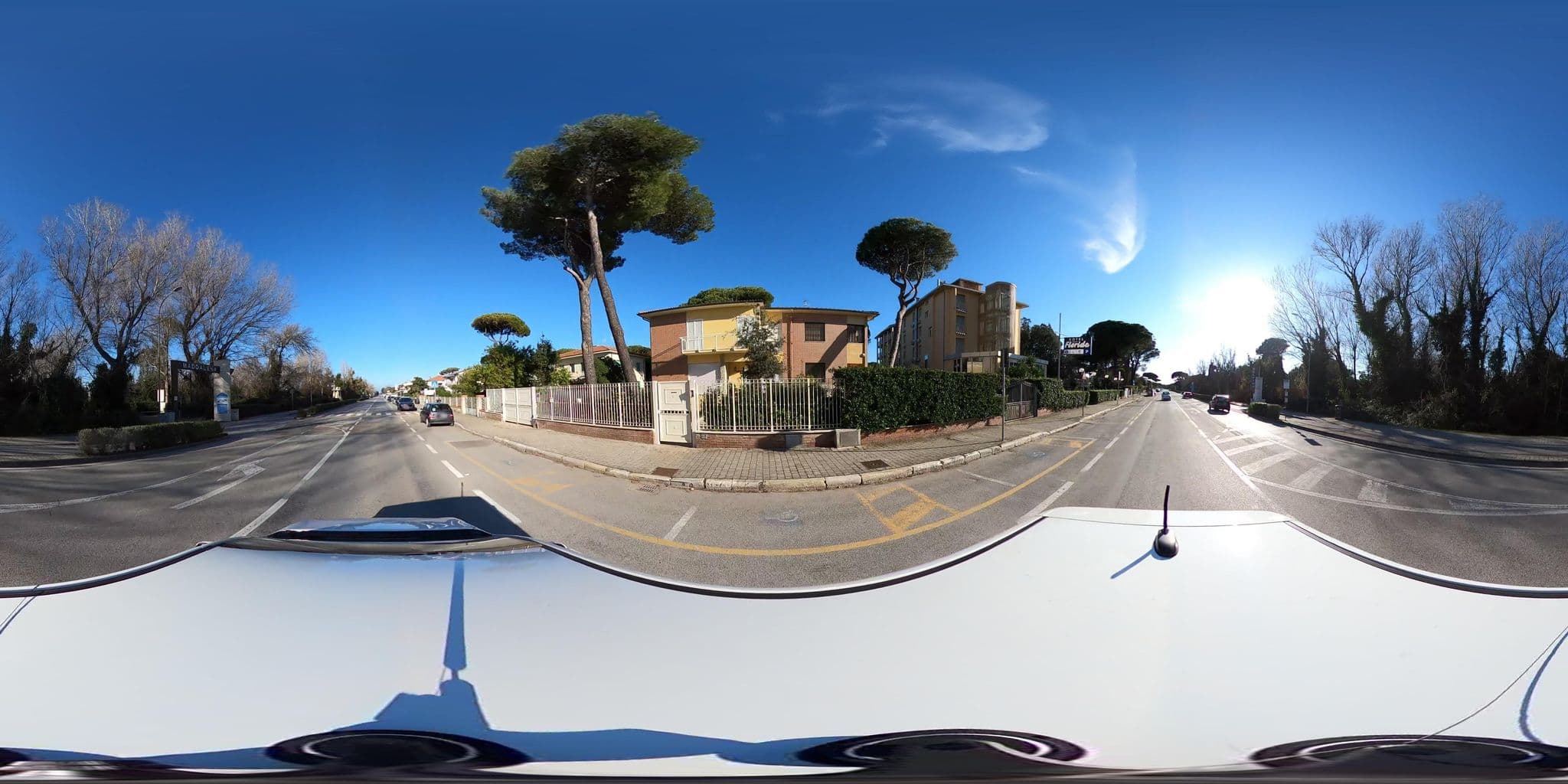 Street view near Hotel Florida Pisa, Tirrenia — © momix (CC BY-SA · Mapillary)