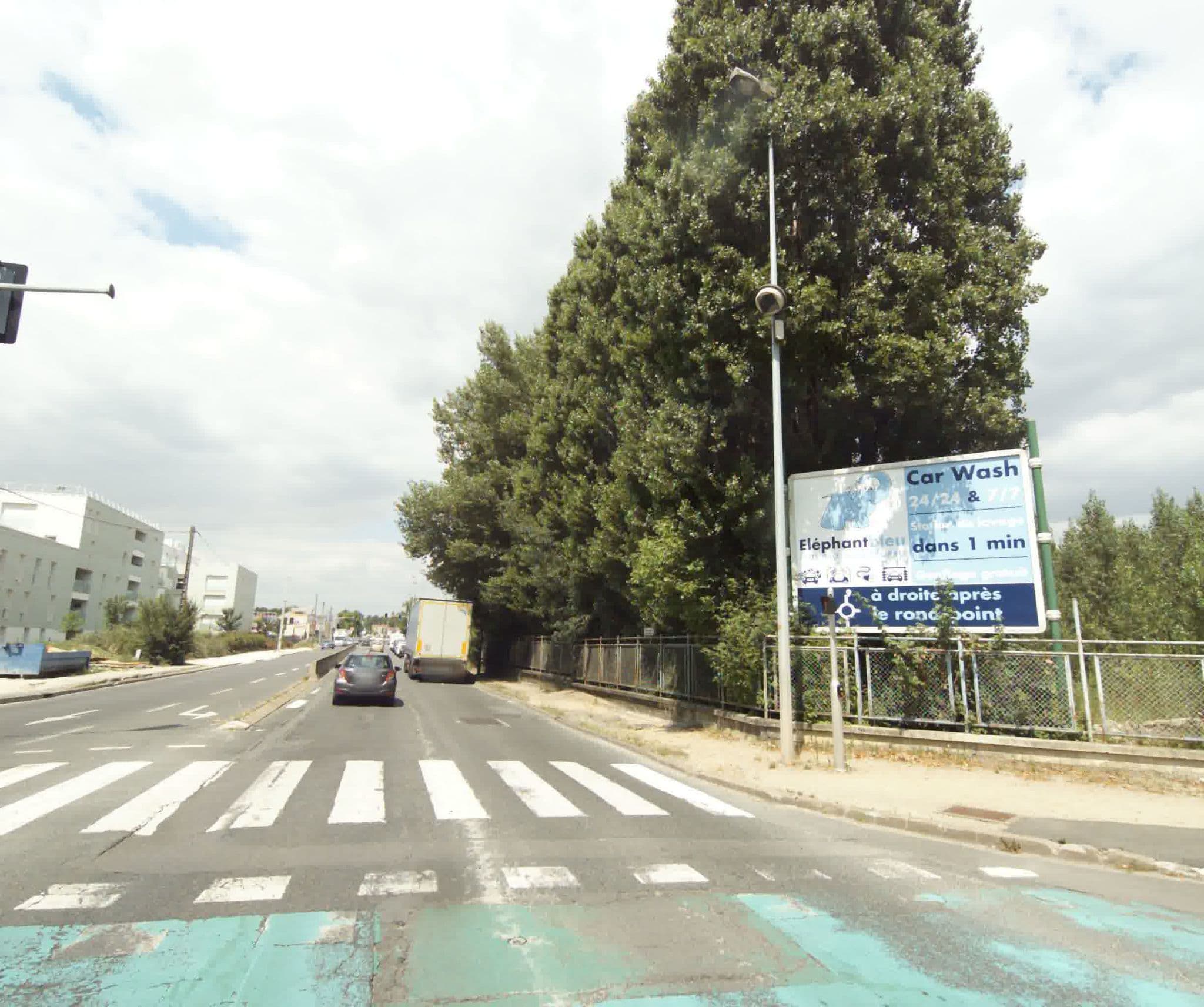 Street view near 3 Vallées Hotel, Saran — © sogefi (CC BY-SA · Mapillary)