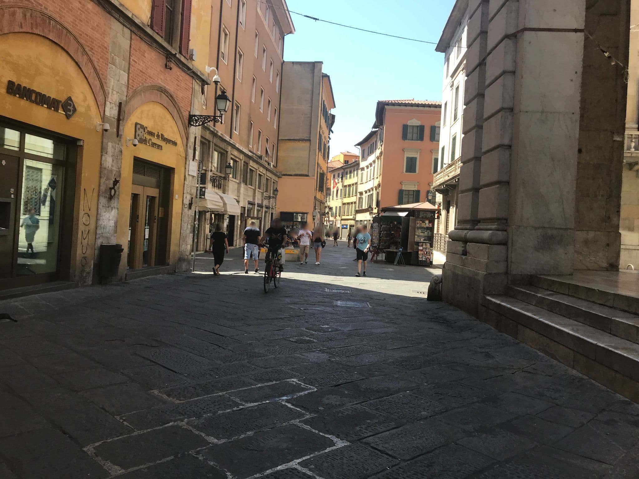 Street view near San Martino Suite, Pisa — © asturksever (CC BY-SA · Mapillary)