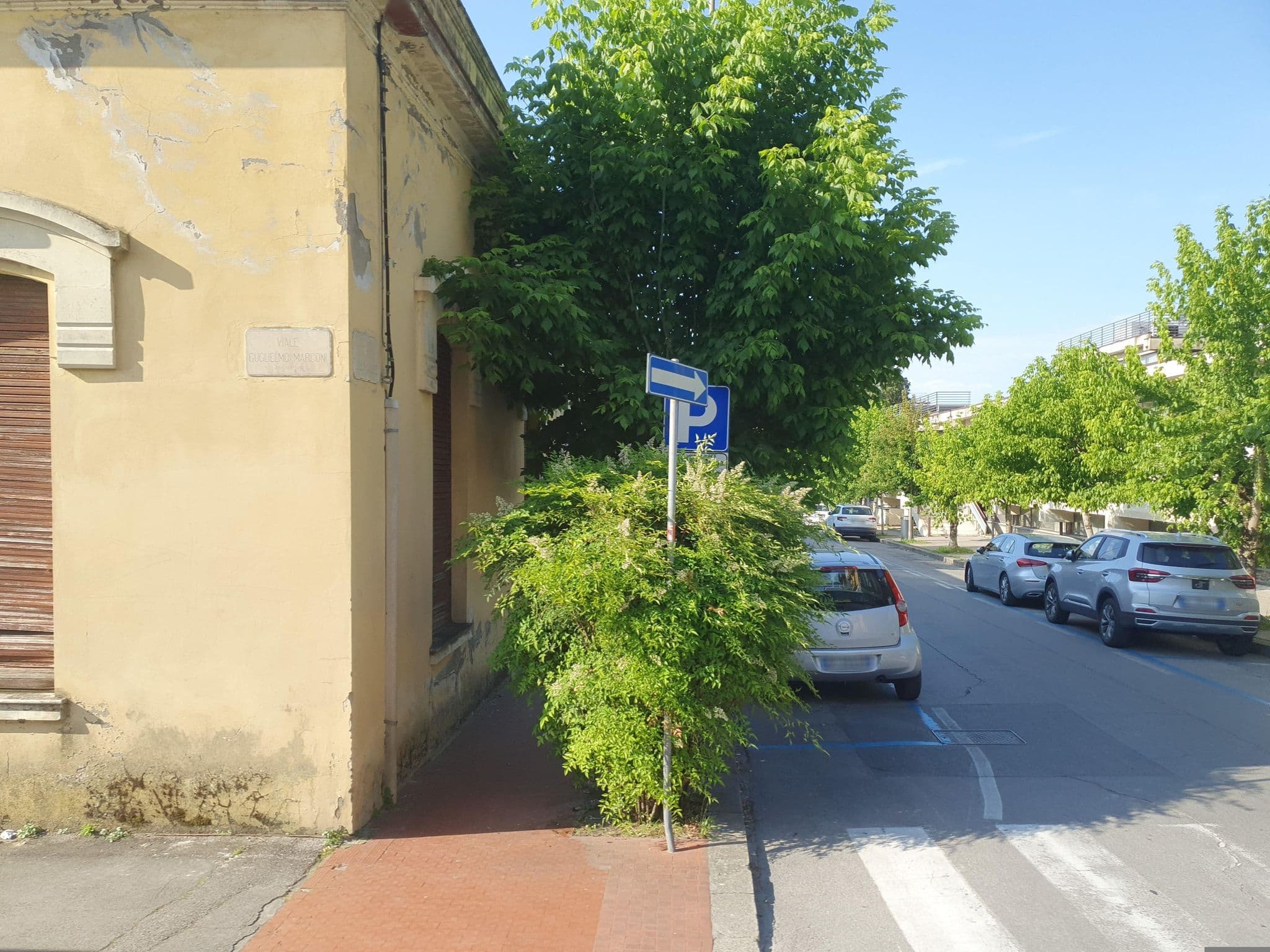 Street view near Hotel Salus di Bertini Oliviero & C. SNC, Montecatini-Terme — © pbb (CC BY-SA · Mapillary)