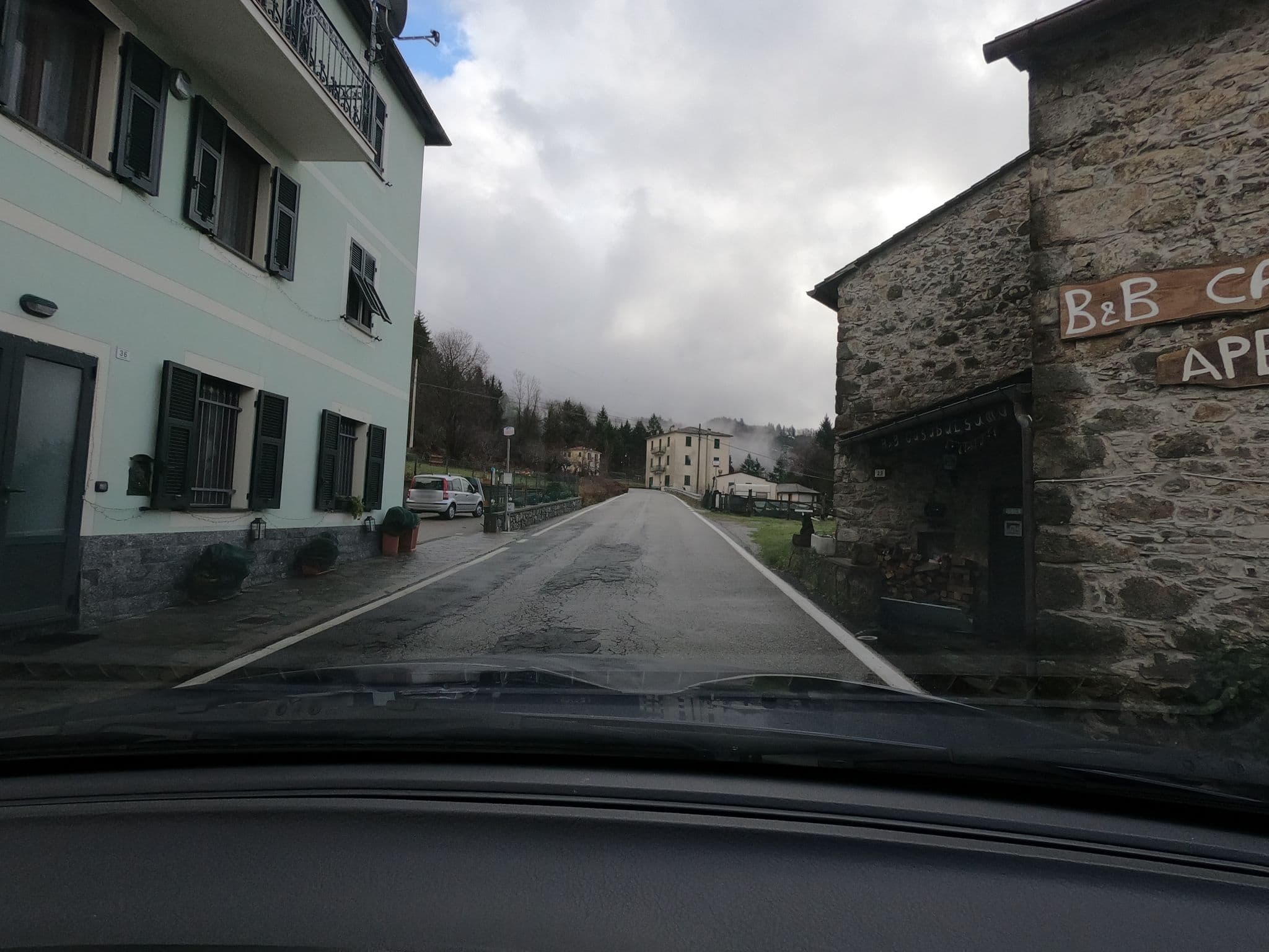 Street view near Casa Balsamo, Mezzanego — © lorenzostucchi (CC BY-SA · Mapillary)