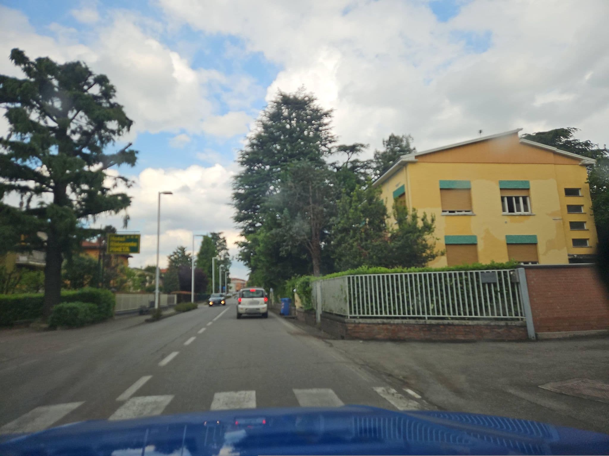 Street view near Hotel Ristorante Pineta, Collecchio — © AlbertC002 (CC BY-SA · Mapillary)