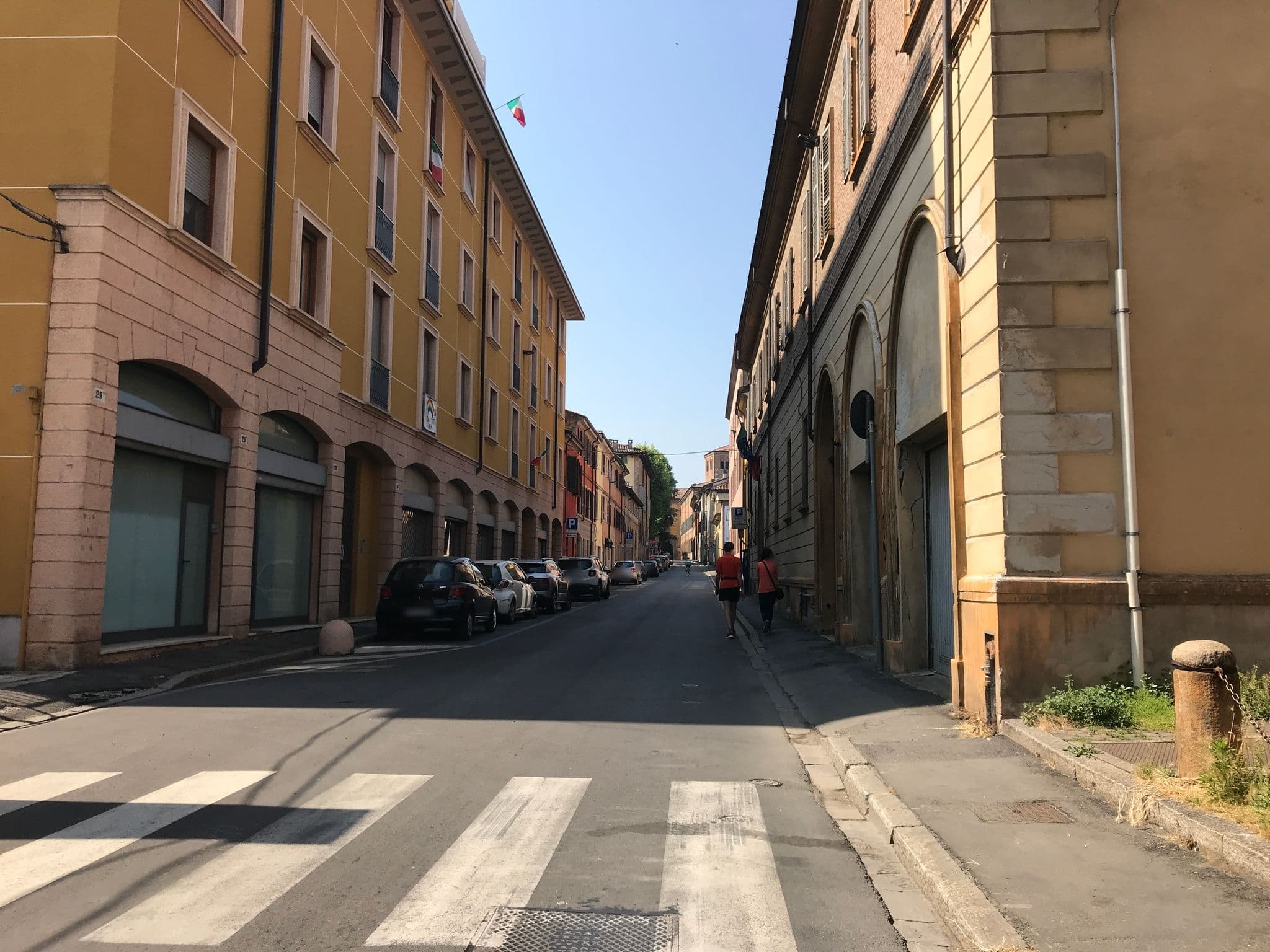 Street view near B&B Bartolomeo, Piacenza — © soflm (CC BY-SA · Mapillary)