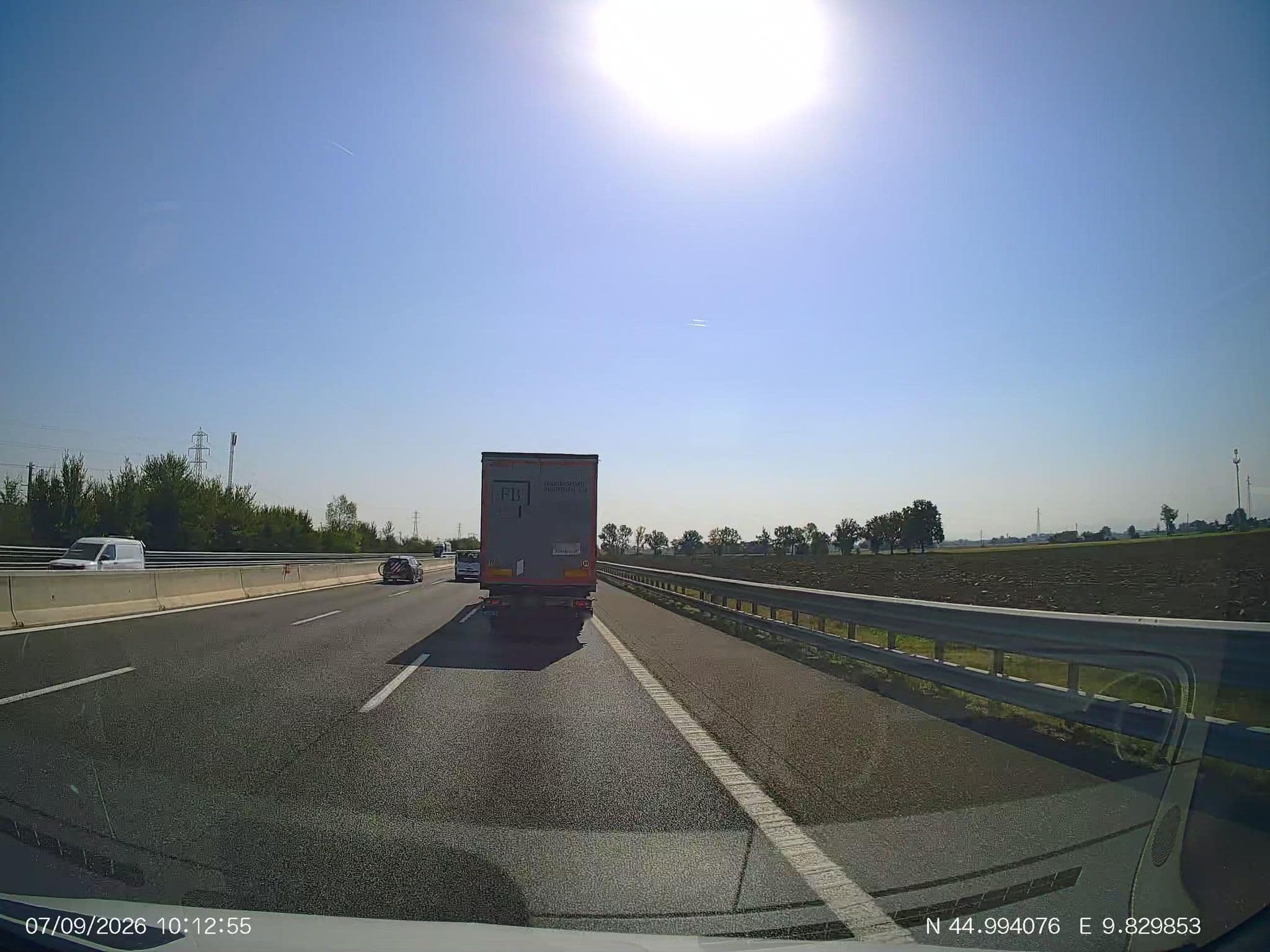 Street view near Hotel Reggiana, Pontenure — © renaultgt (CC BY-SA · Mapillary)