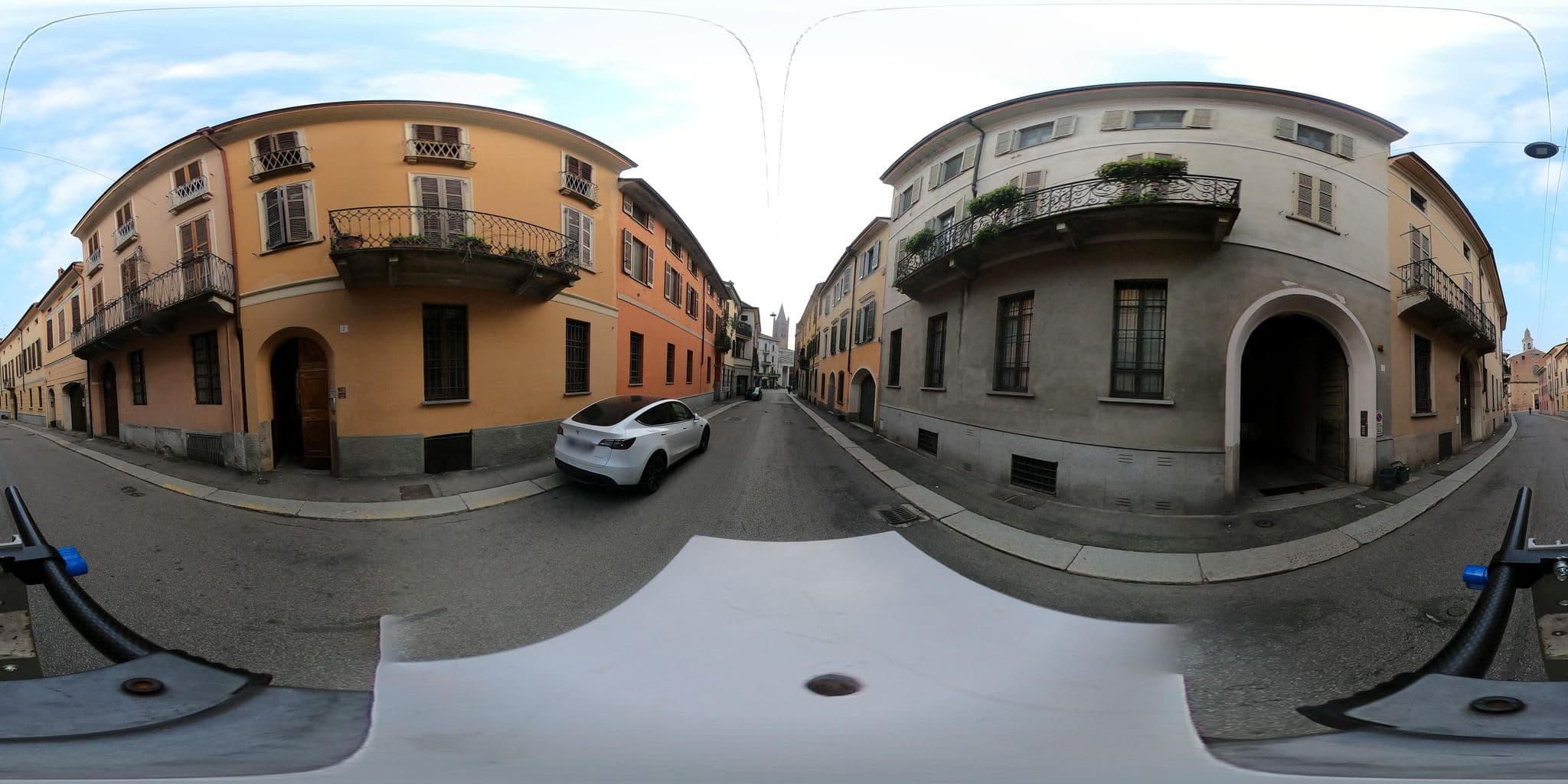 Street view near B&B Cittanova, Cremona — © wegavision (CC BY-SA · Mapillary)