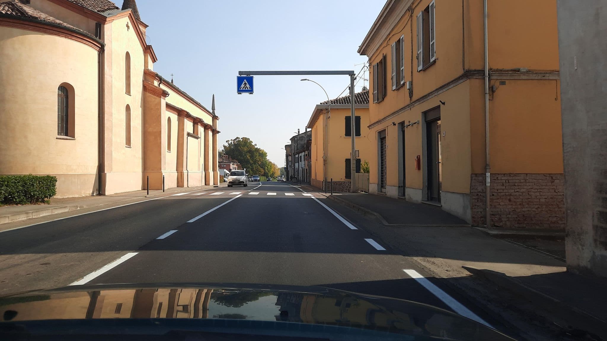 Street view near Agriturismo Ca del Conte, Alseno — © wegavision (CC BY-SA · Mapillary)
