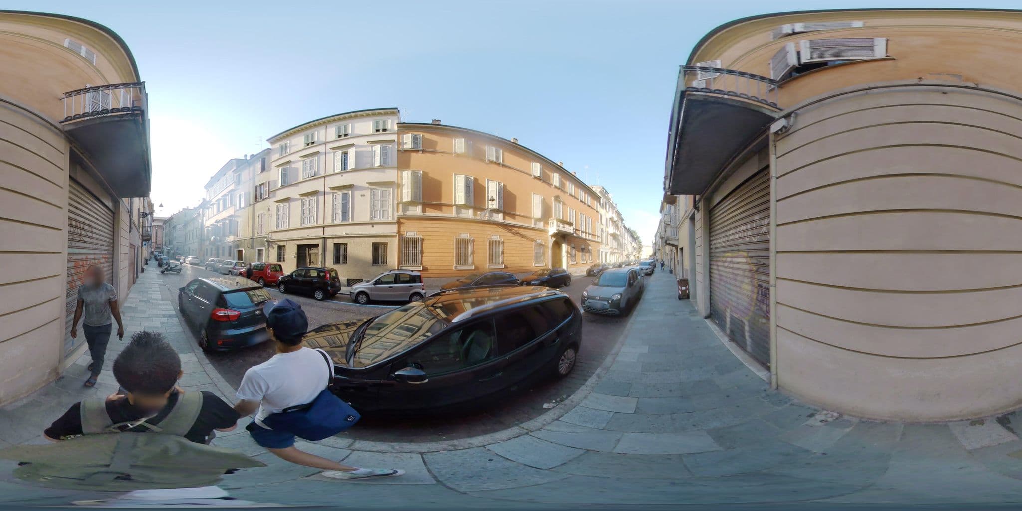 Street view near Holiday House La Colombaia, Parma — © mapconcierge (CC BY-SA · Mapillary)