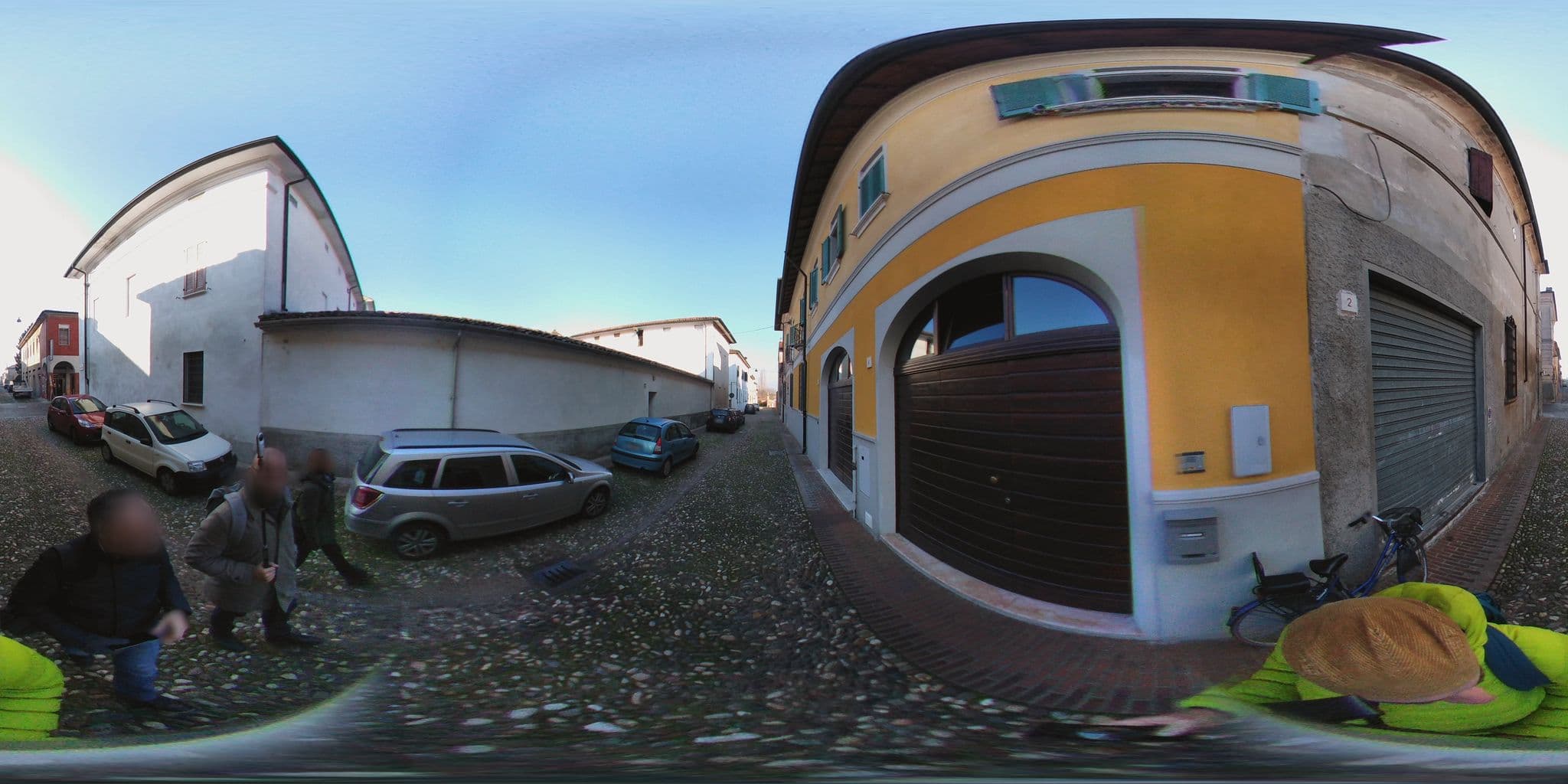 Street view near Domus Lucis, Sabbioneta — © danielevilla (CC BY-SA · Mapillary)