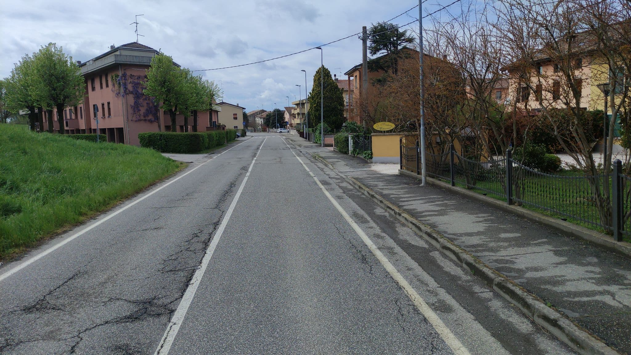 Street view near La Meridiana Affittacamere, Colorno — © klimakas (CC BY-SA · Mapillary)