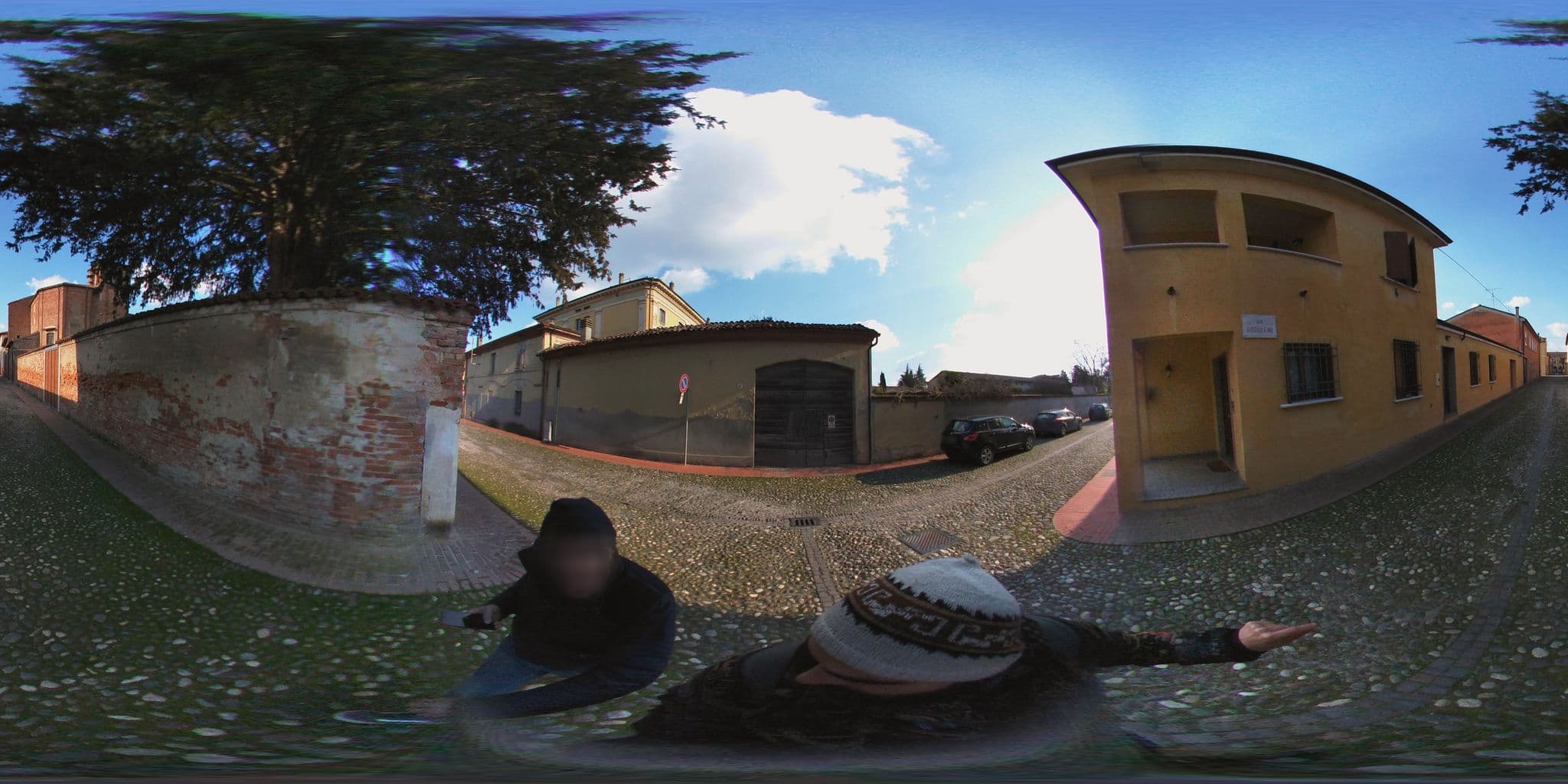 Street view near House Sabbioneta, Sabbioneta — © giorgiol (CC BY-SA · Mapillary)