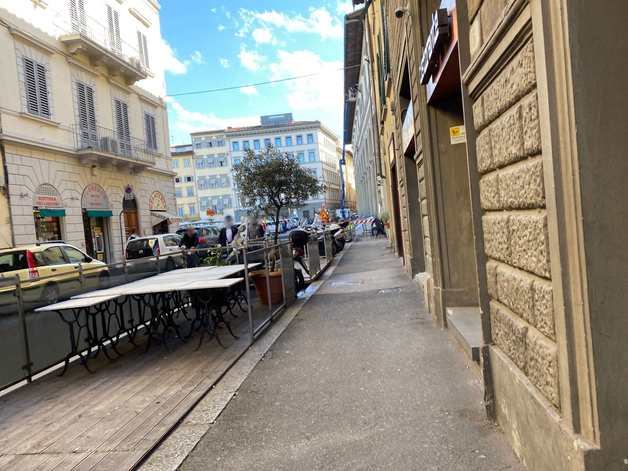 Street view near Tourist House Hotel Florence, Florence — © asturksever (CC BY-SA · Mapillary)