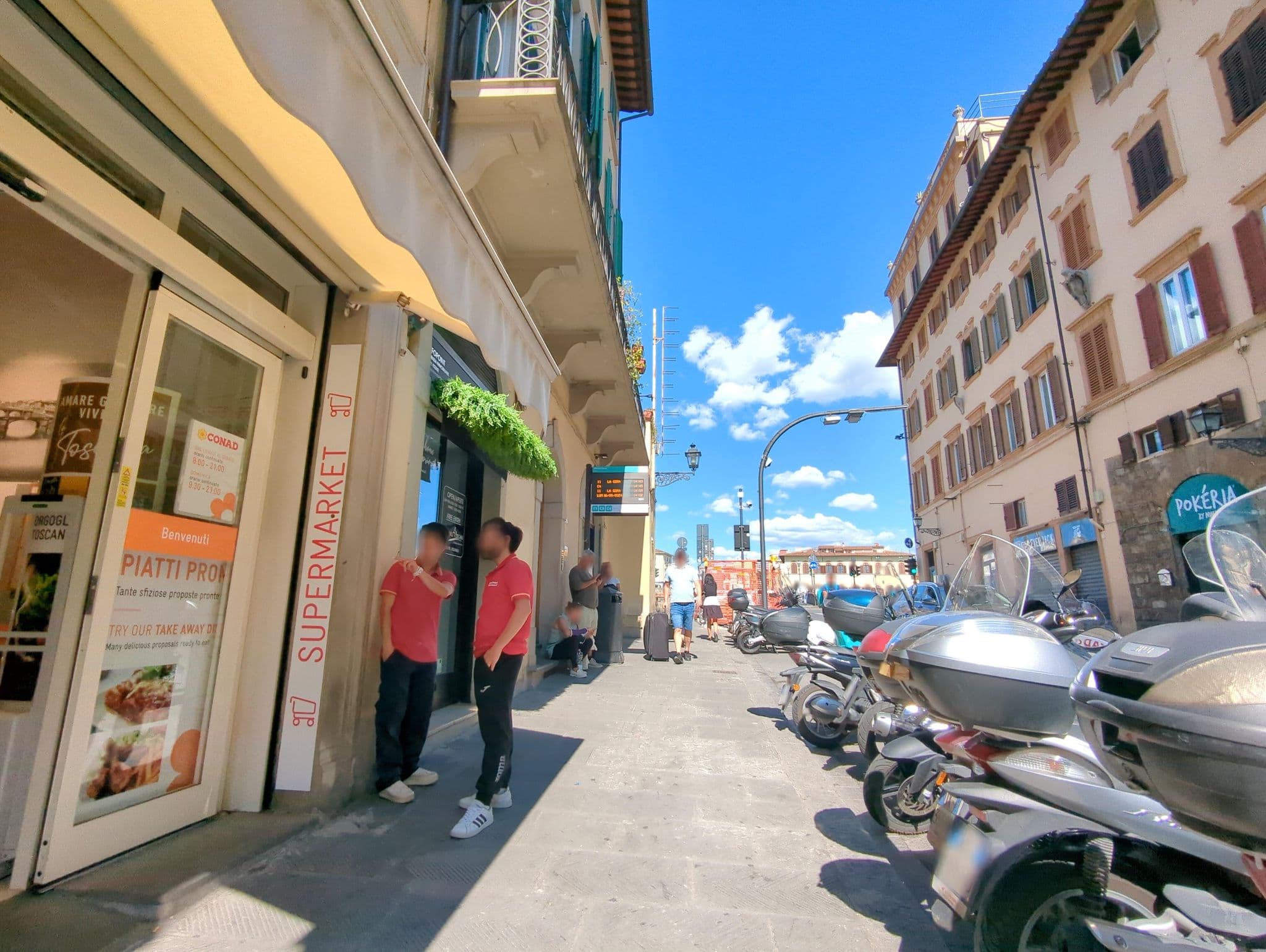 Street view near Soderini Palace, Florence — © ente (CC BY-SA · Mapillary)
