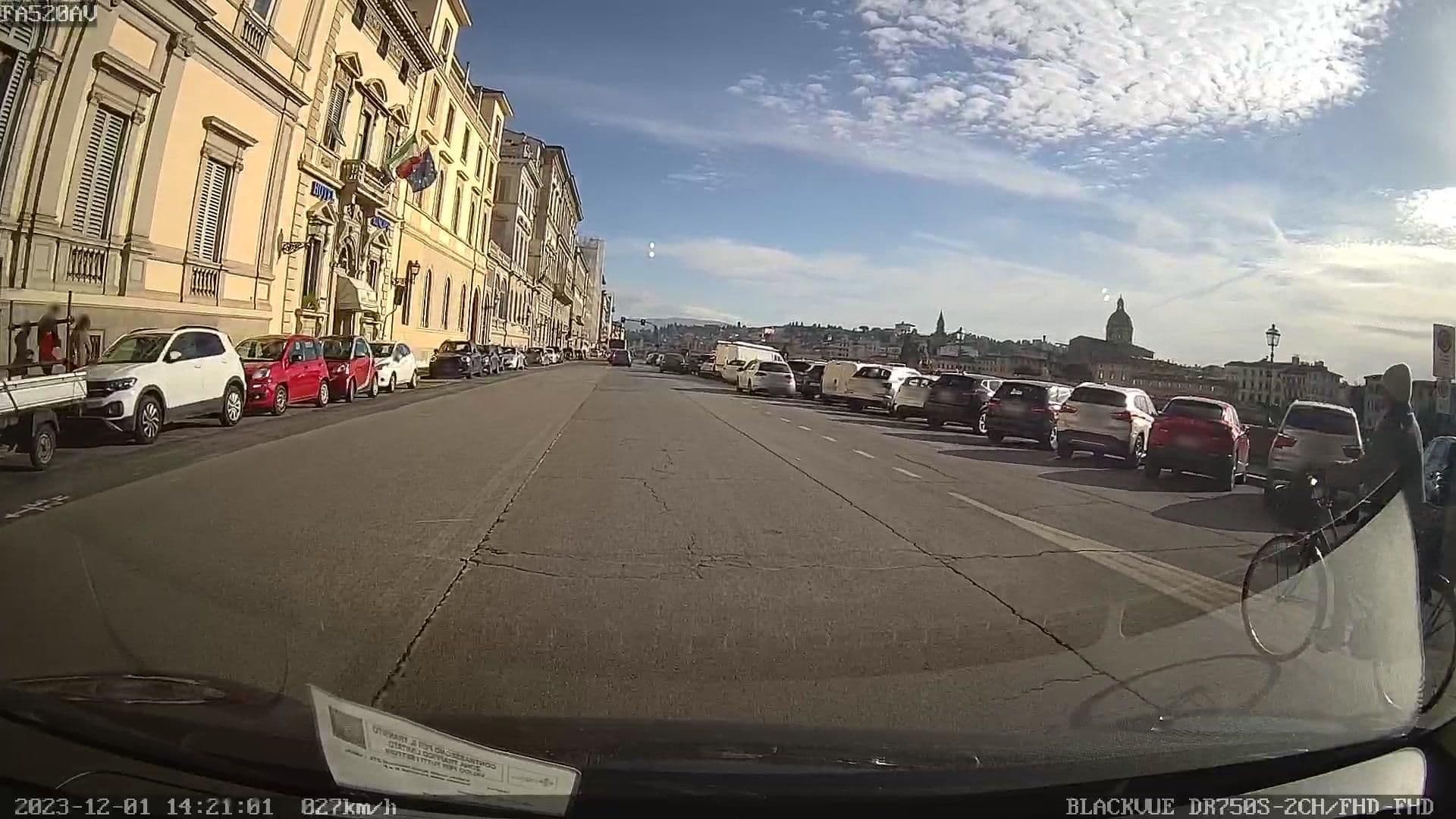 Street view near Principe Hotel Florence, Florence — © riccardofuziercayla (CC BY-SA · Mapillary)