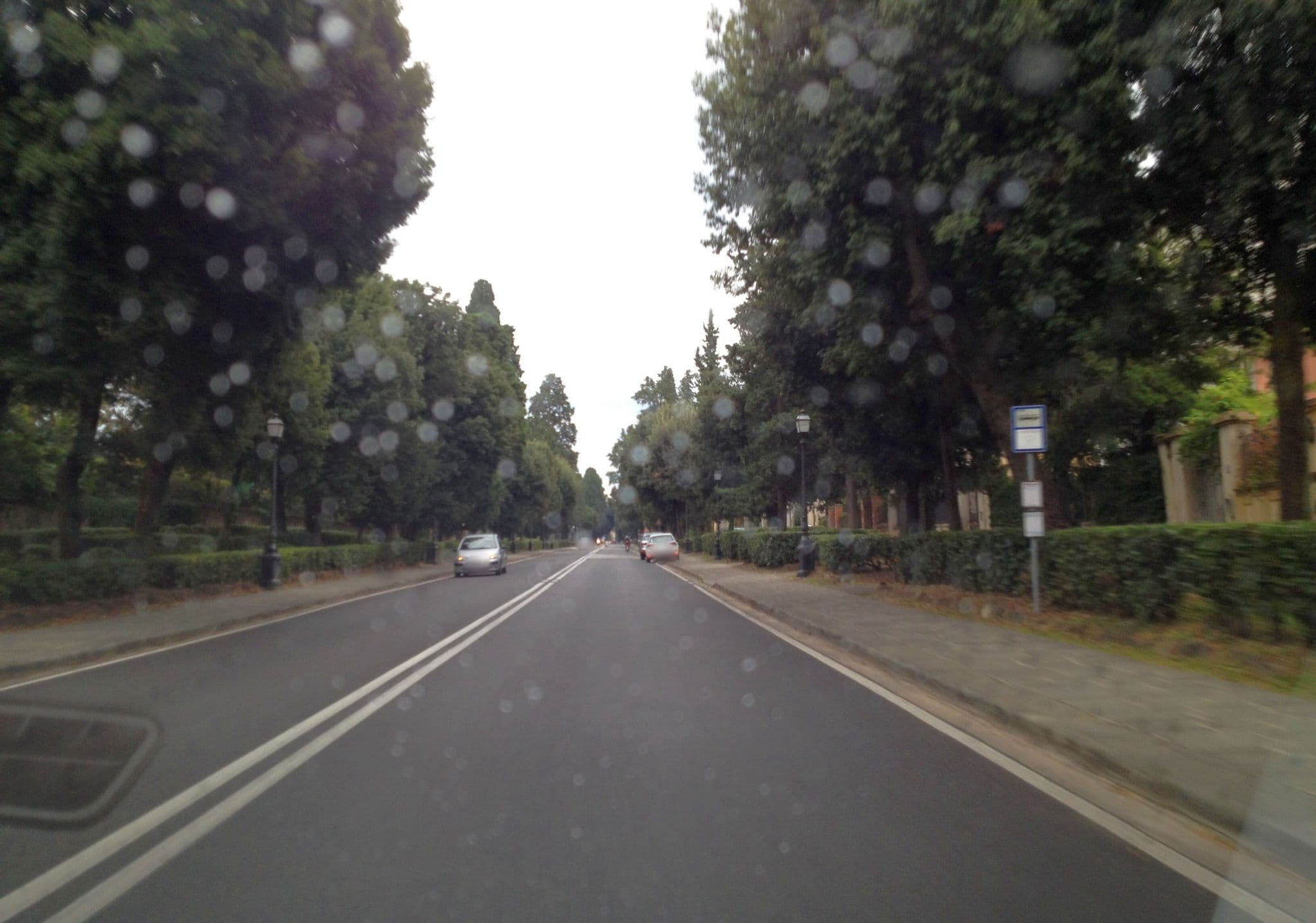 Street view near Poggio Imperiale Apartments, Florence — © istefanos (CC BY-SA · Mapillary)