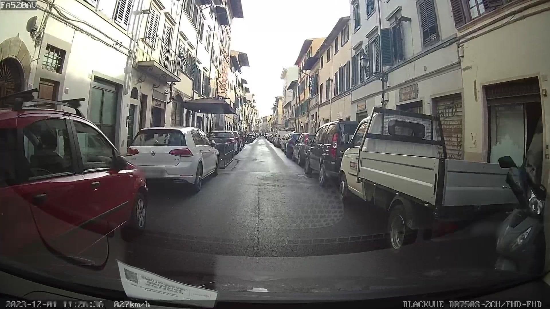 Street view near Hotel Palazzuolo, Florence — © riccardofuziercayla (CC BY-SA · Mapillary)
