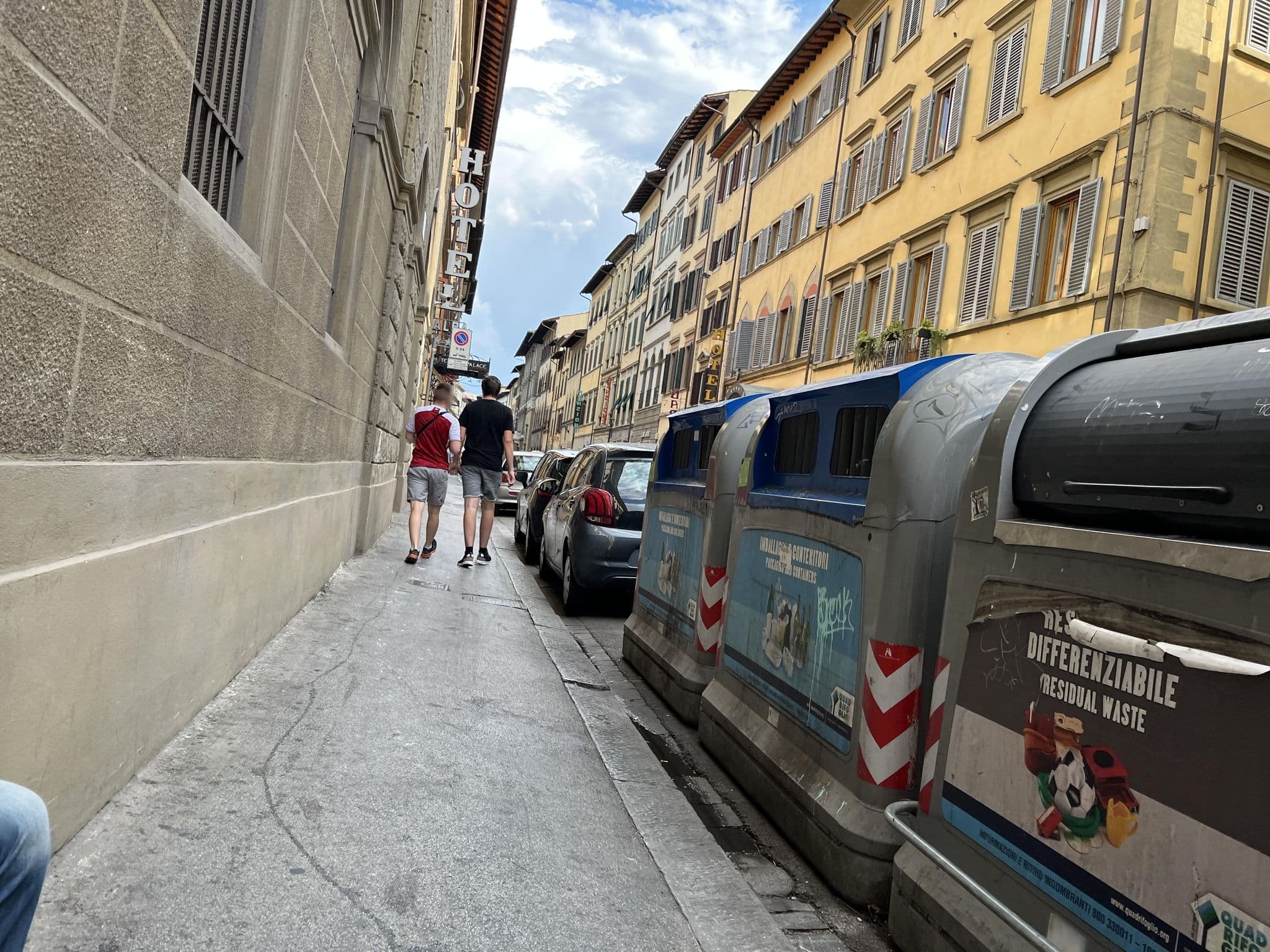 Street view near Casa Benedetta, Florence — © shogohirasawa (CC BY-SA · Mapillary)