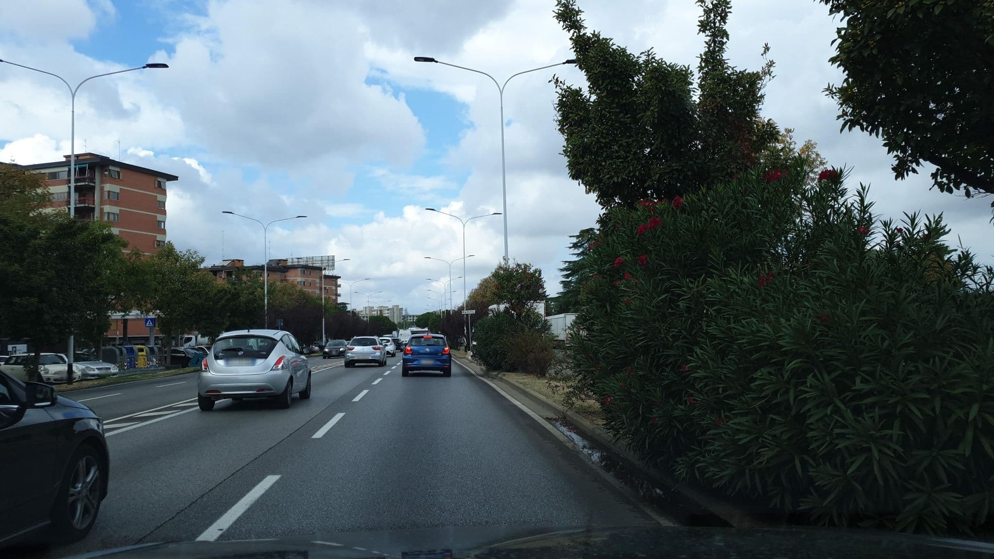 Street view near Vivahotel Alexander Novoli, Florence — © jopparn (CC BY-SA · Mapillary)