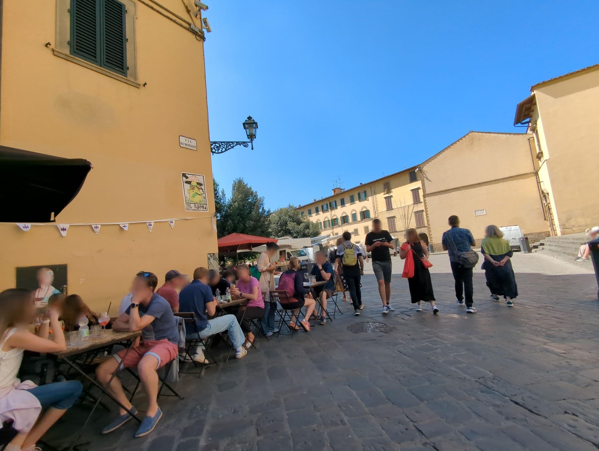 Street view near Hotel Vecchia Firenze, Florence — © ente (CC BY-SA · Mapillary)