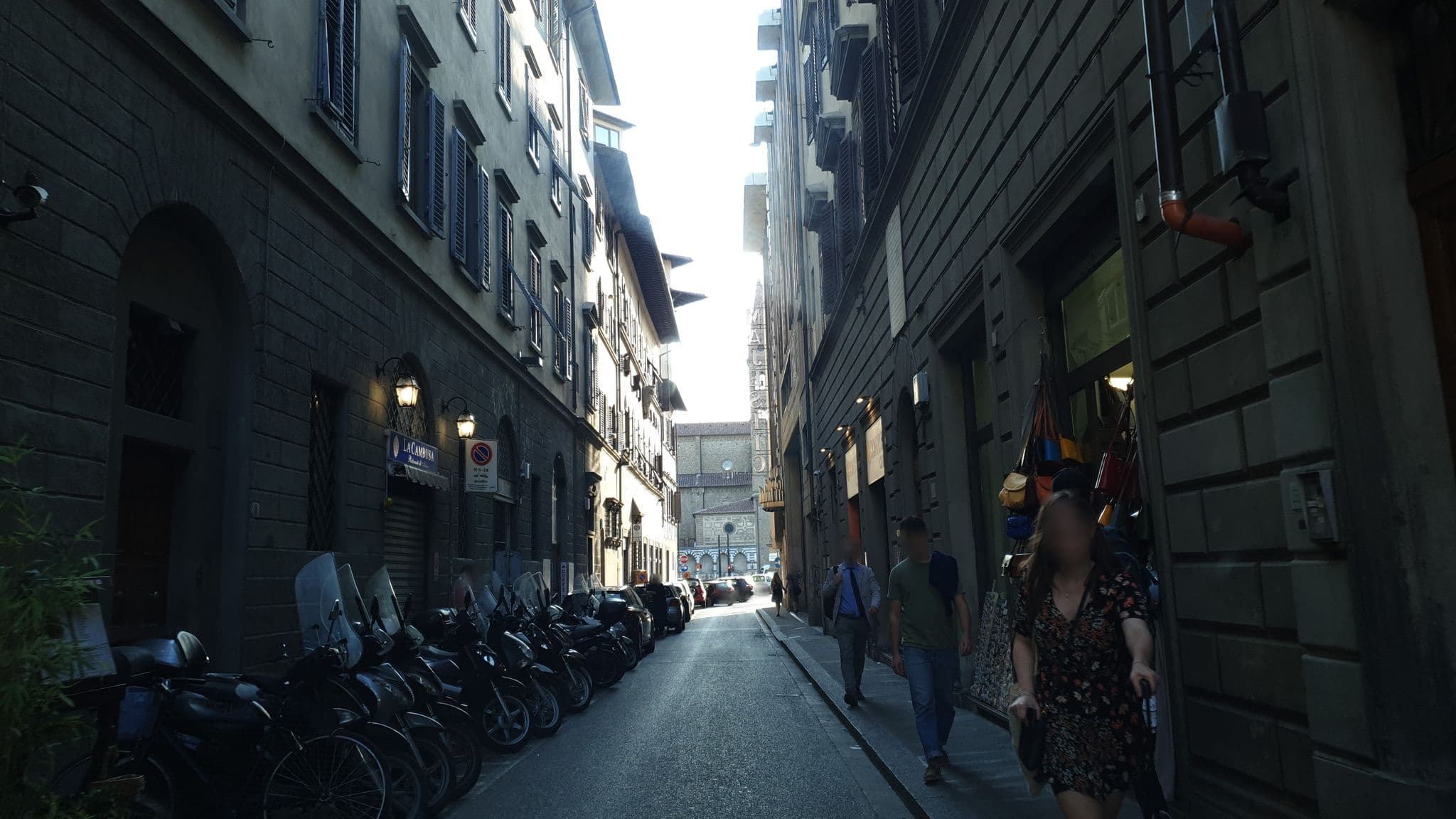 Street view near Melarancio Apartments, Florence — © jopparn (CC BY-SA · Mapillary)