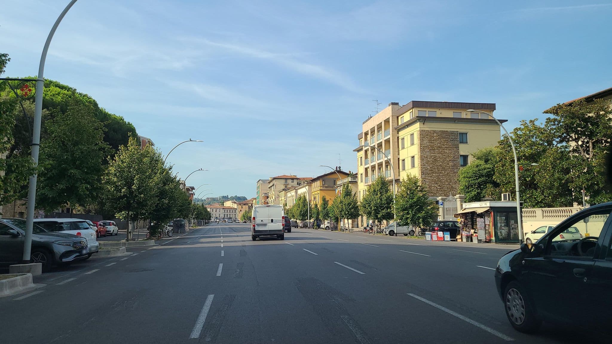 Street view near Villa carmen, Florence — © chrisbeddow (CC BY-SA · Mapillary)