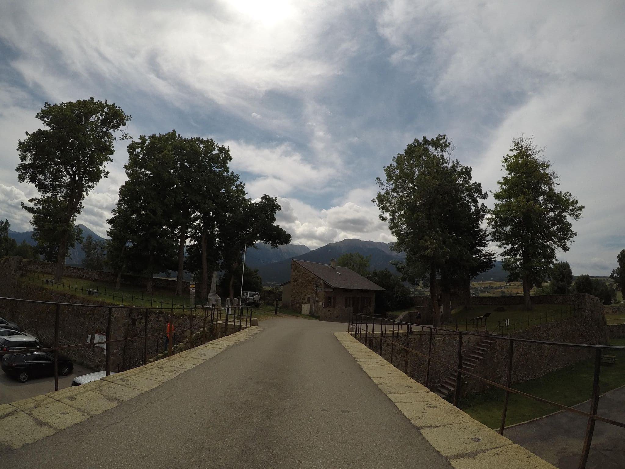 Street view near Aire de Camping Car des Remparts de Mont-Louis, Font-Romeu-Odeillo-Via — © ray66 (CC BY-SA · Mapillary)