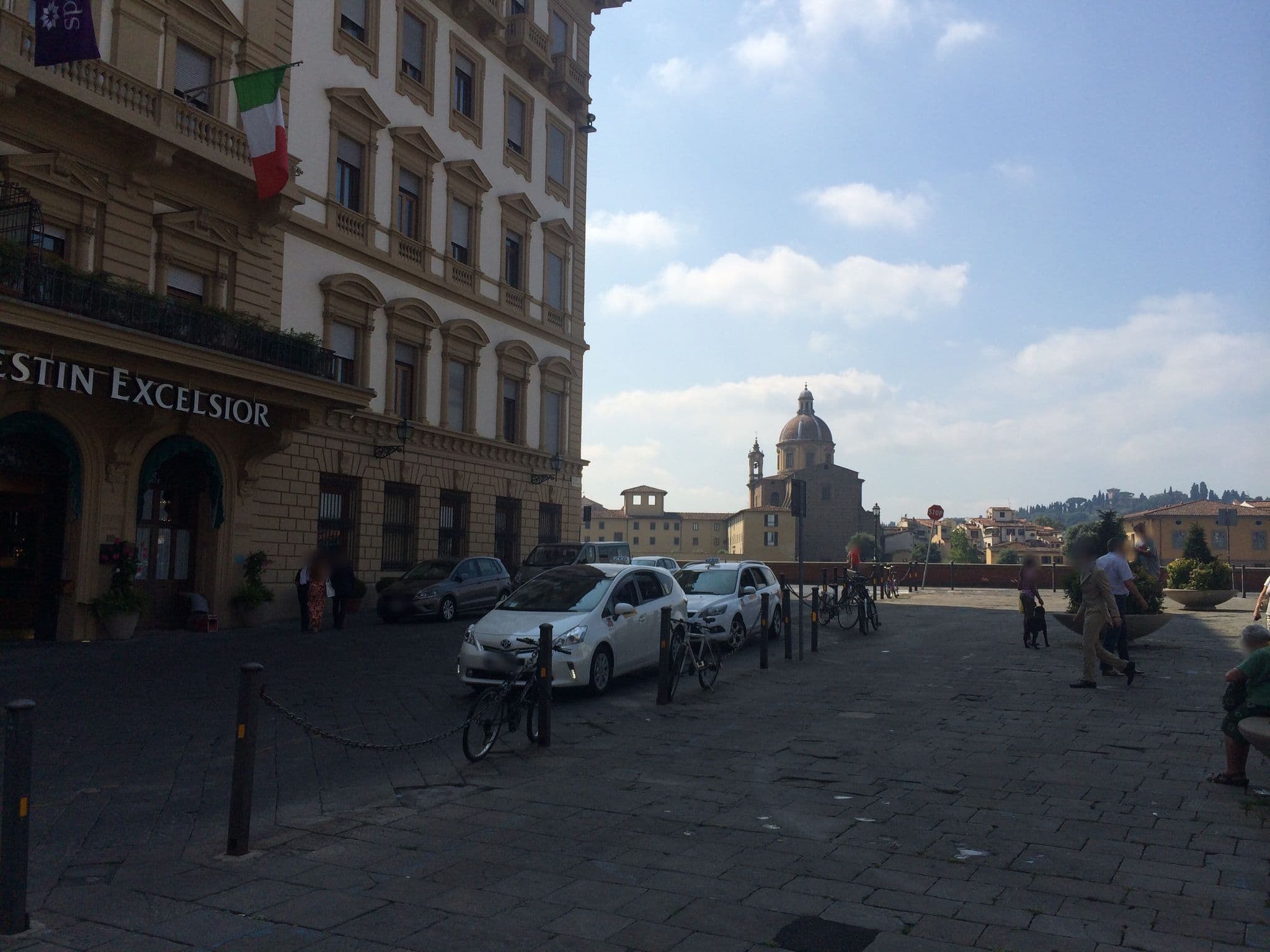 Street view near The Westin Excelsior, Florence — © comstar (CC BY-SA · Mapillary)