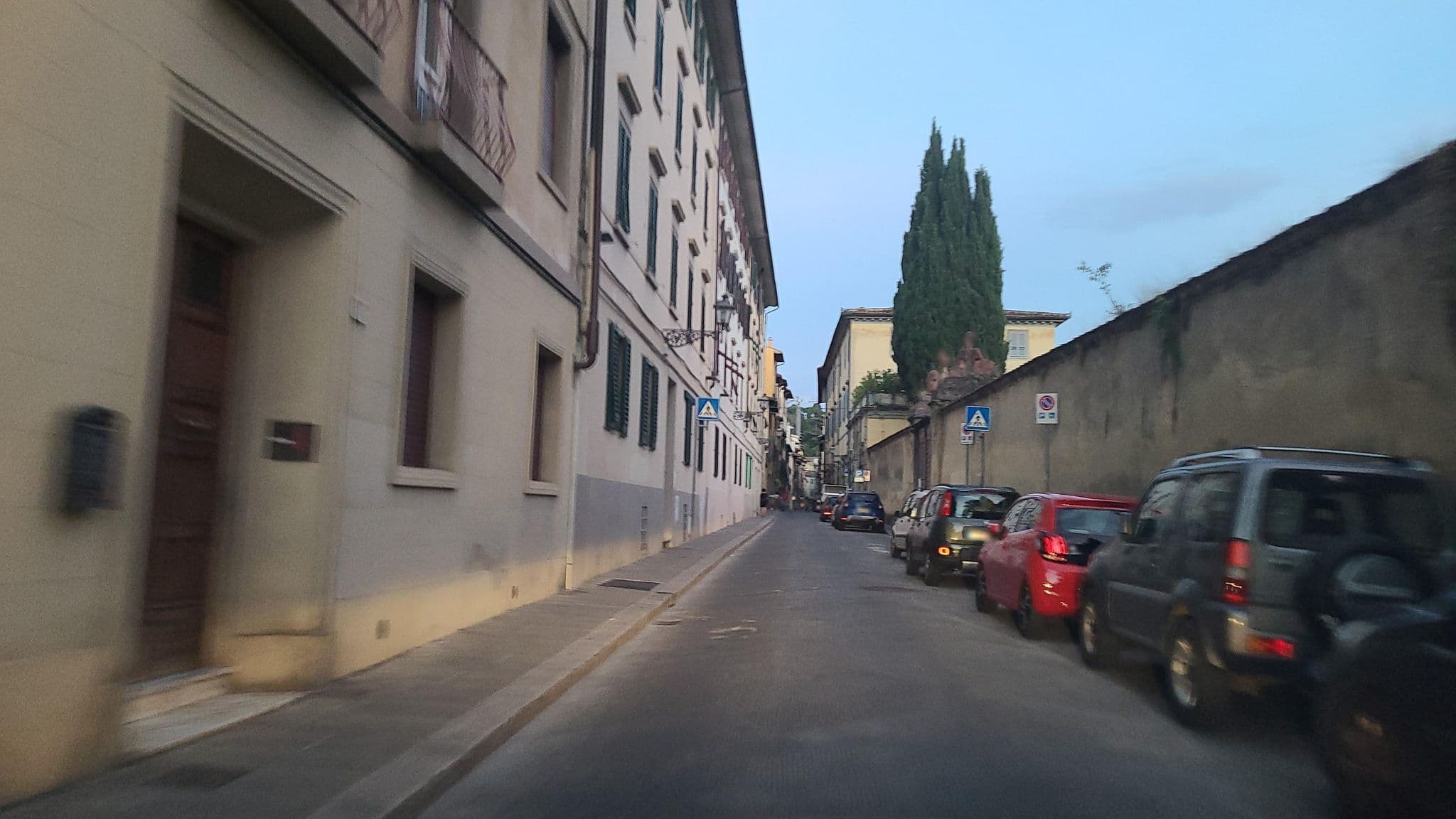 Street view near Sweet Home Campuccio, Florence — © chrisbeddow (CC BY-SA · Mapillary)