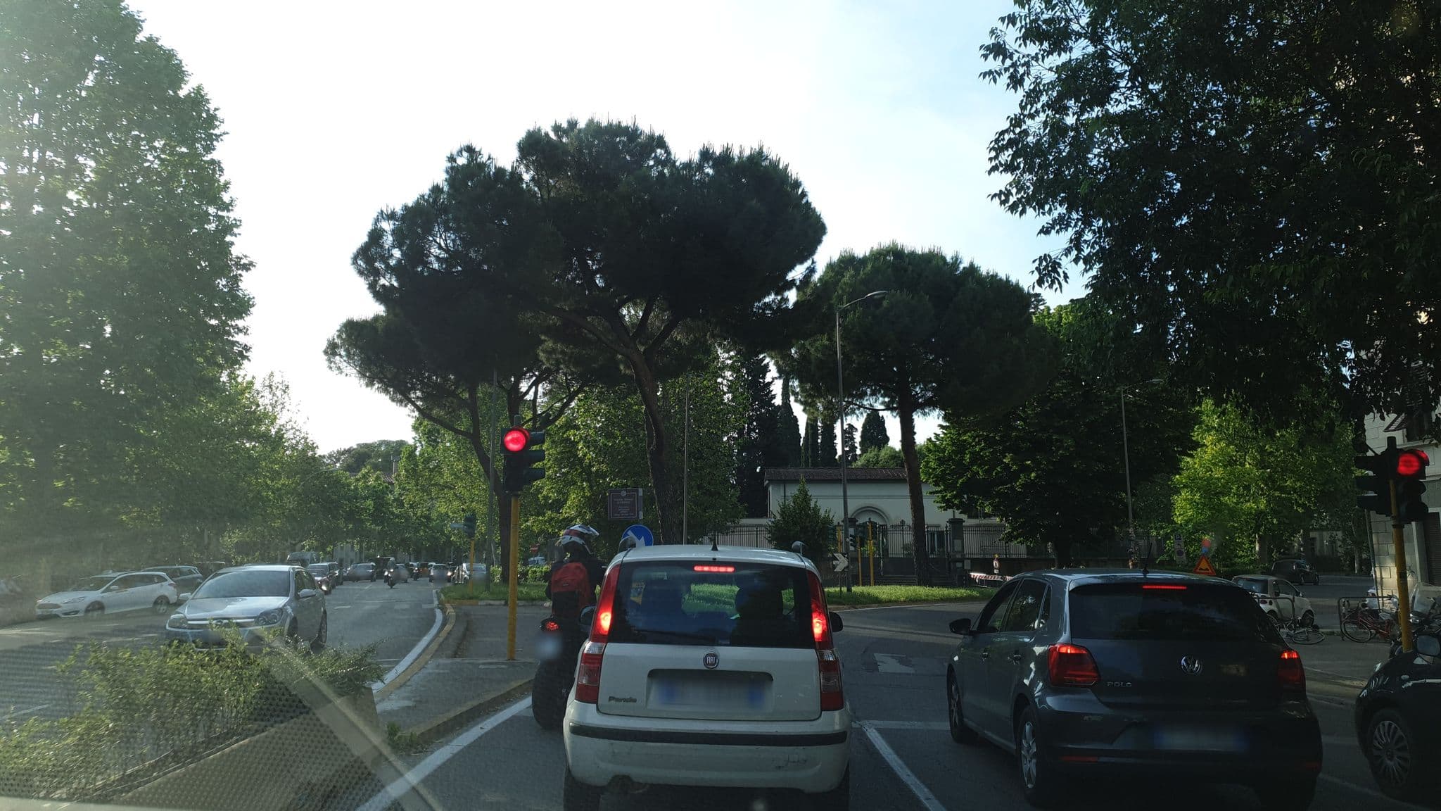 Street view near Little Garden Donatello, Campo di Marte — © jopparn (CC BY-SA · Mapillary)