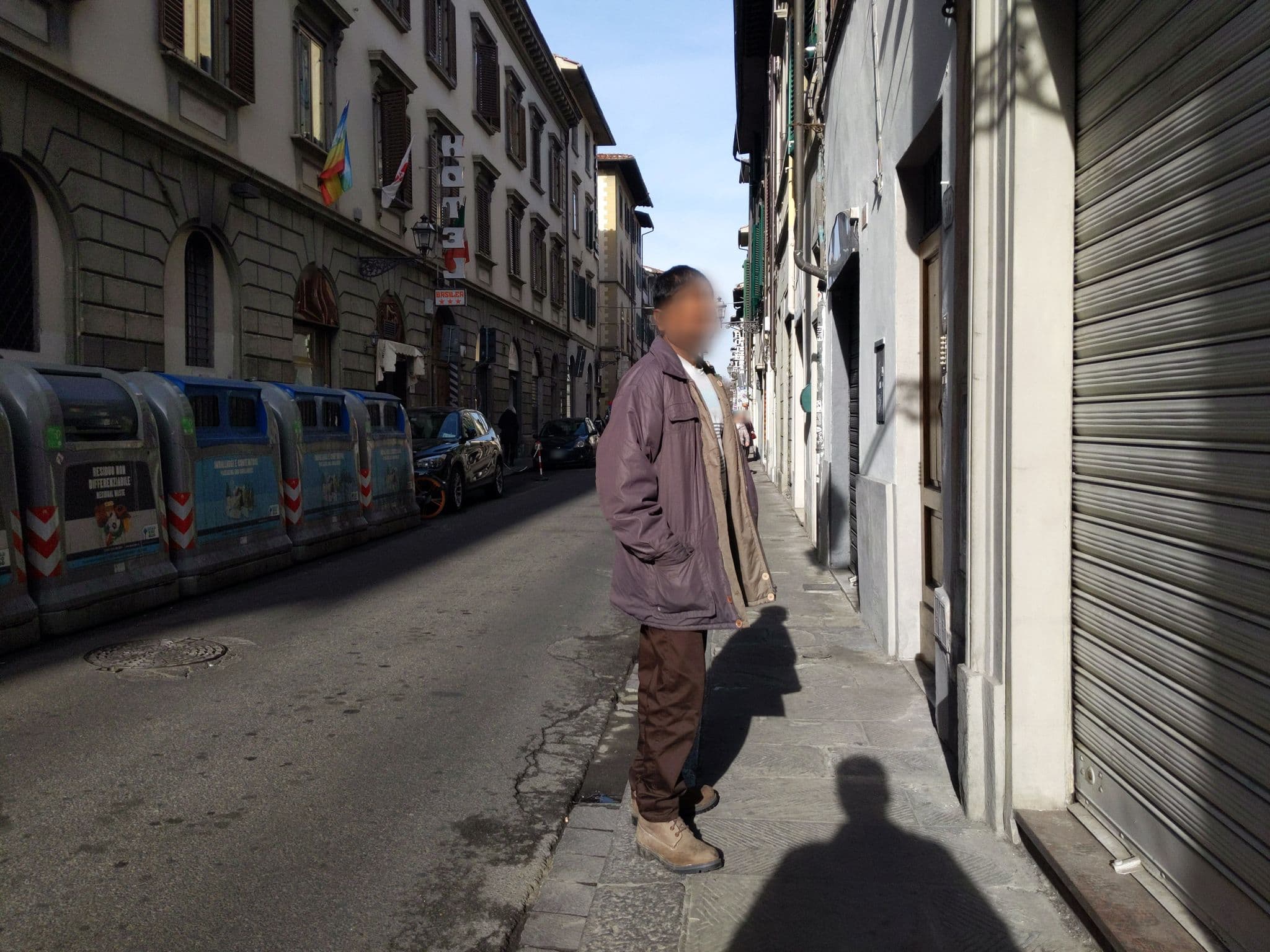 Street view near Hotel Basilea Florence, Florence — © addismap_alex (CC BY-SA · Mapillary)