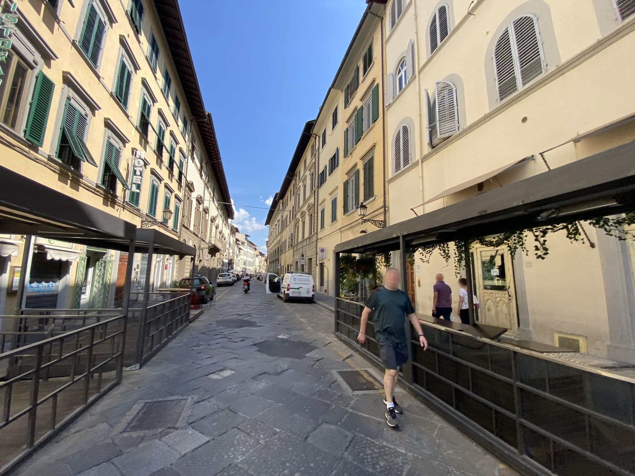 Street view near XXVII Aprile Bed&Car, Florence — © asturksever (CC BY-SA · Mapillary)