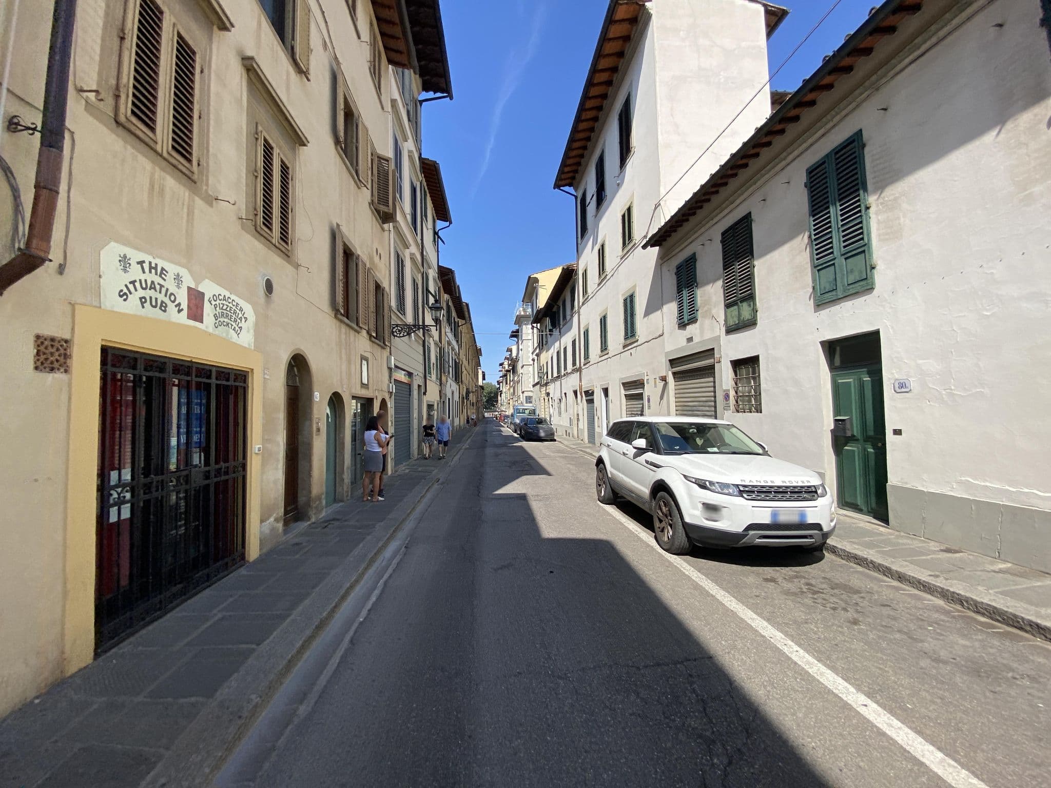 Street view near Albergo Il Bargellino di Gallo Giuseppe e C.Sas, Florence — © asturksever (CC BY-SA · Mapillary)