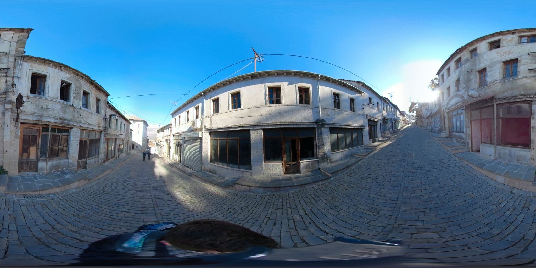 Street view near Kalemi 2, Gjirokastër — © dkarkasina (CC BY-SA · Mapillary)