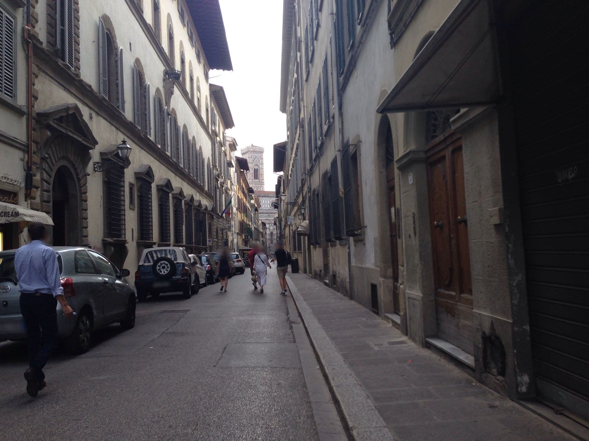 Street view near Platinhome Ricasoli, Florence — © scribblemaniac (CC BY-SA · Mapillary)