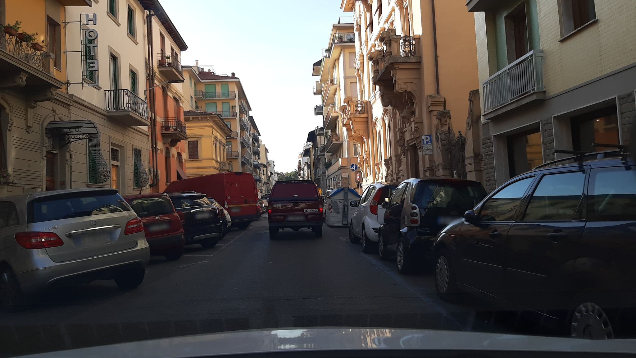 Street view near Hotel Orcagna Florence, Campo di Marte — © vianney182 (CC BY-SA · Mapillary)