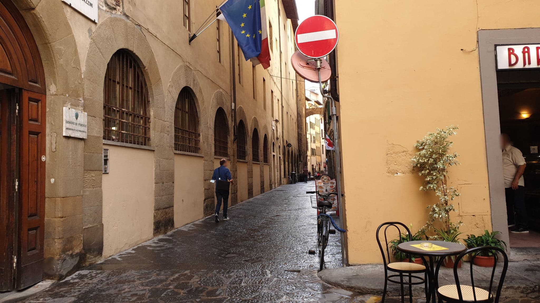 Street view near Dei Mori, Florence — © jopparn (CC BY-SA · Mapillary)