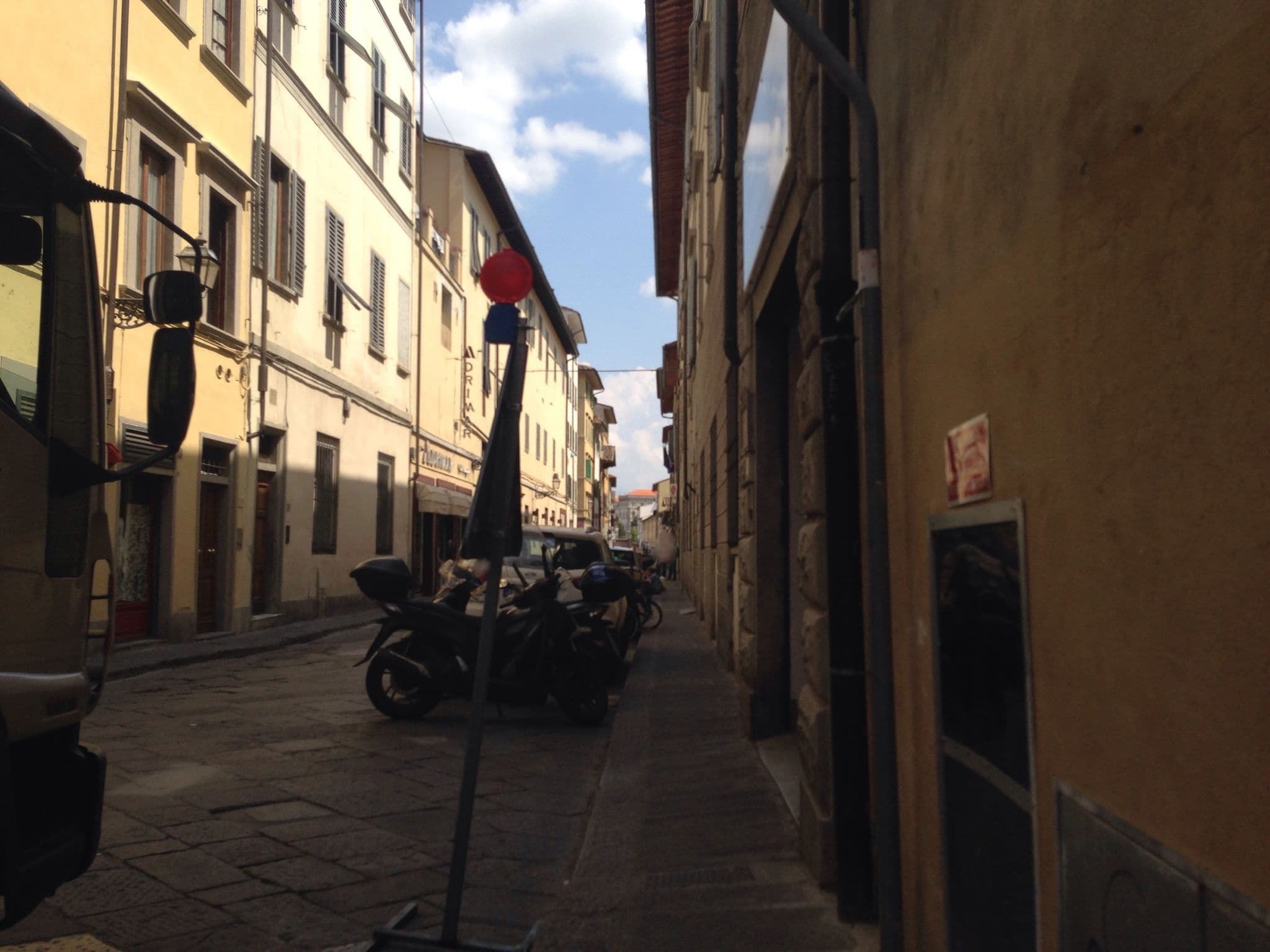 Street view near Dimore La Vecchia Firenze, Campo di Marte — © scribblemaniac (CC BY-SA · Mapillary)